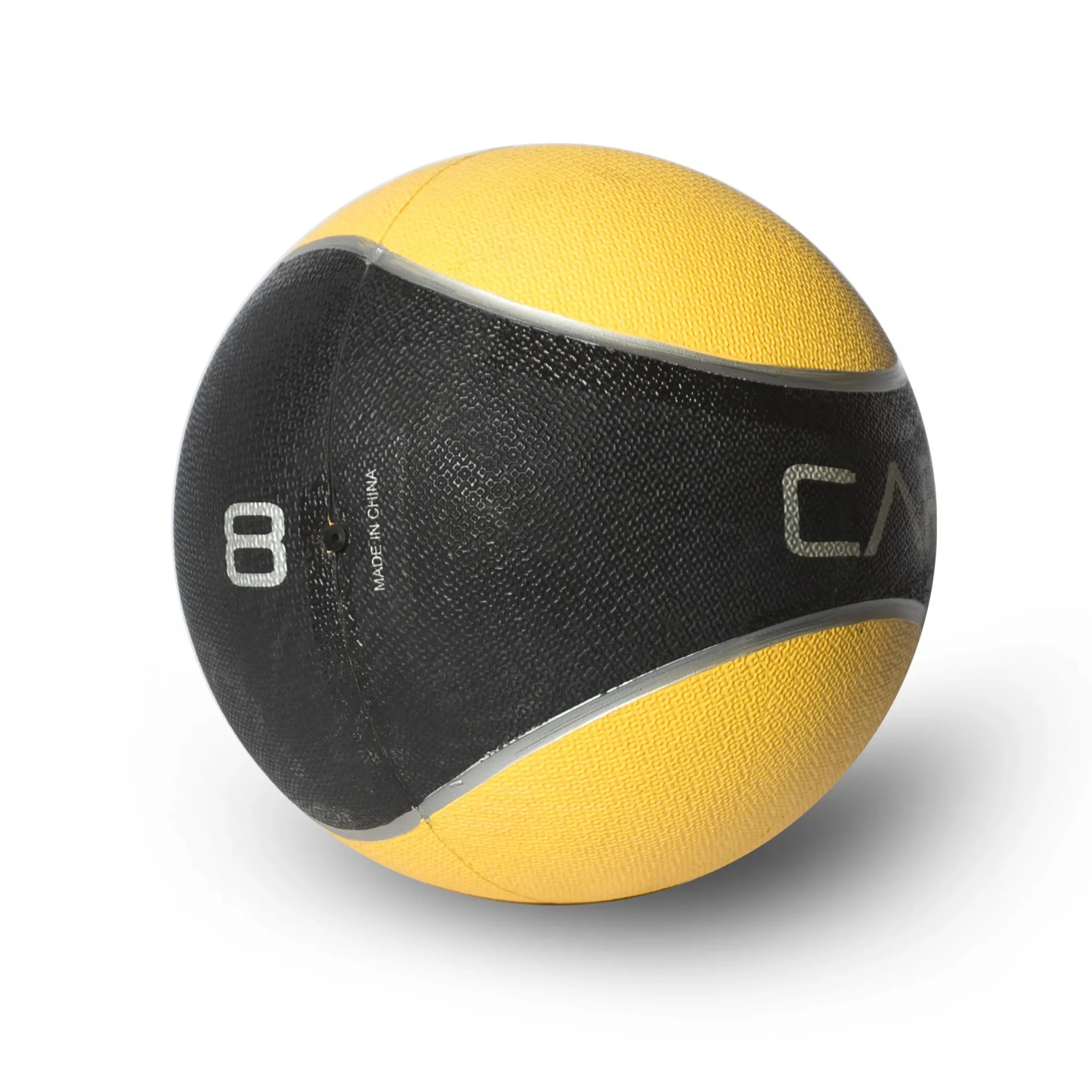 8lb Barbell Rubber Medicine Ball Weighted for Strength Training, Core Workouts & Fitness, Durable Rubber Construction – view 3