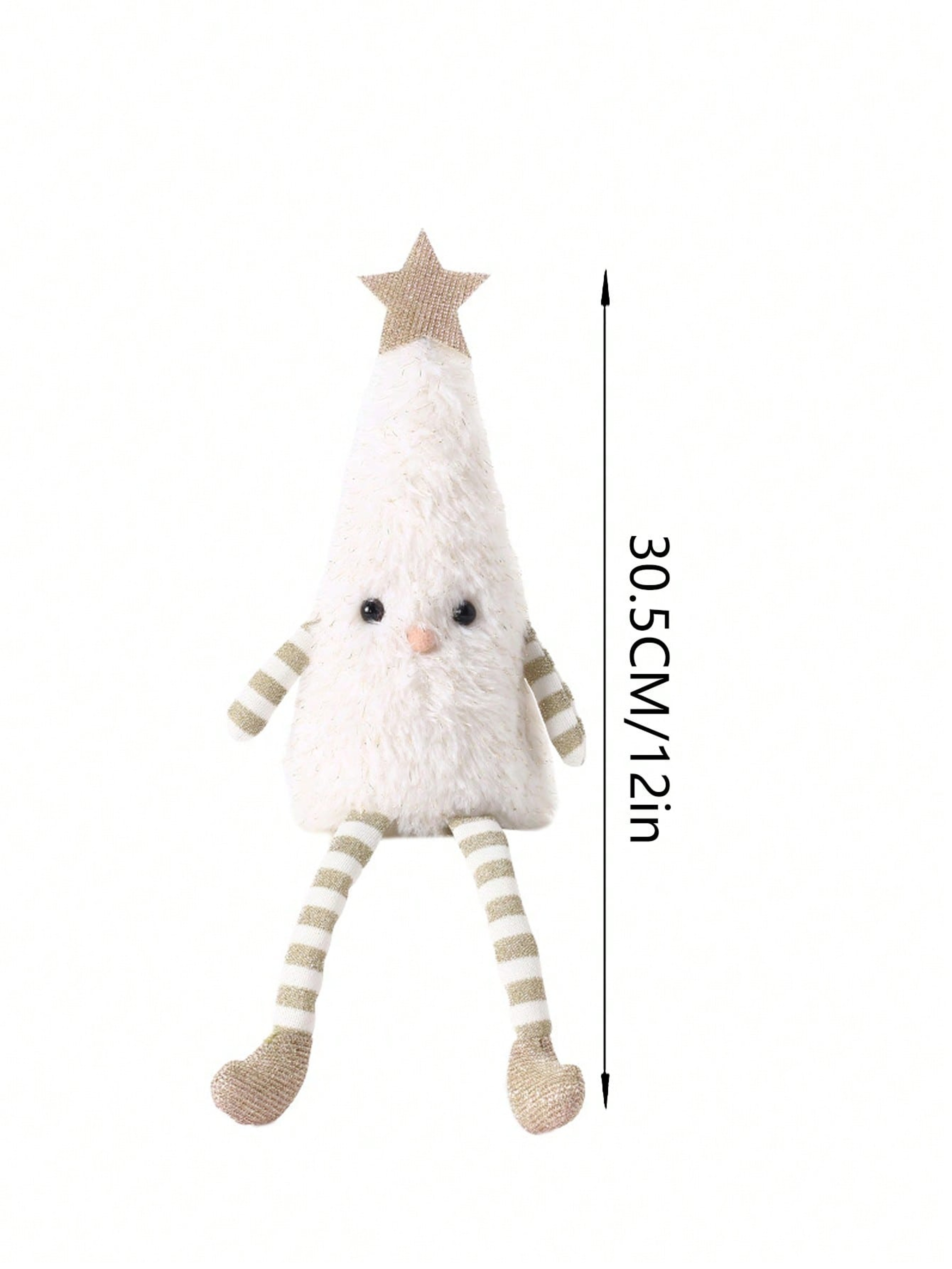 Cute Plush Christmas Decorations, Christmas Tree Doll Ornament, Home Party Decor, Couple Gift Idea, Holiday Plush Doll – view 7