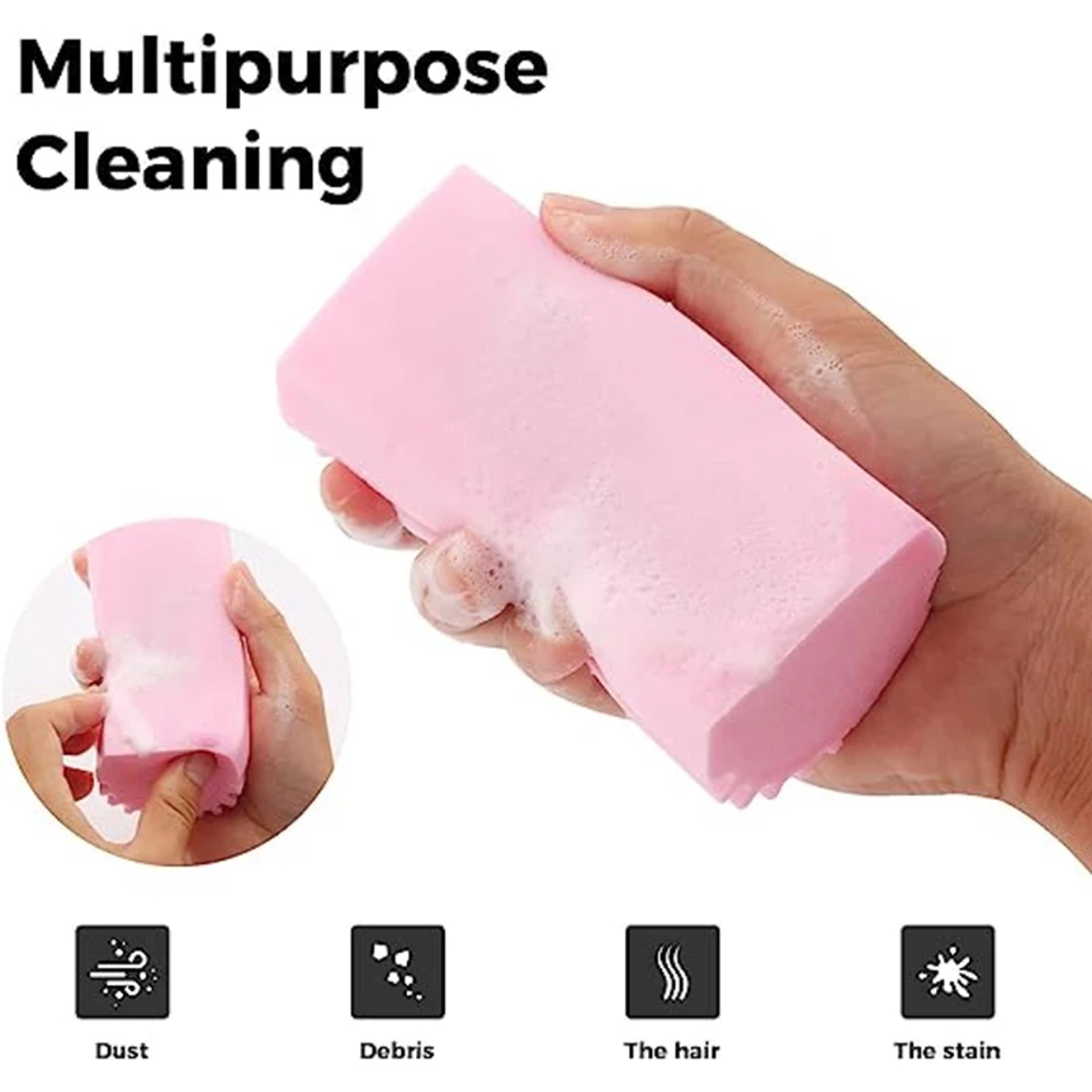 Reusable Damp Clean Duster Sponge Wet Cleaning Sponge Home Car Detailing 1