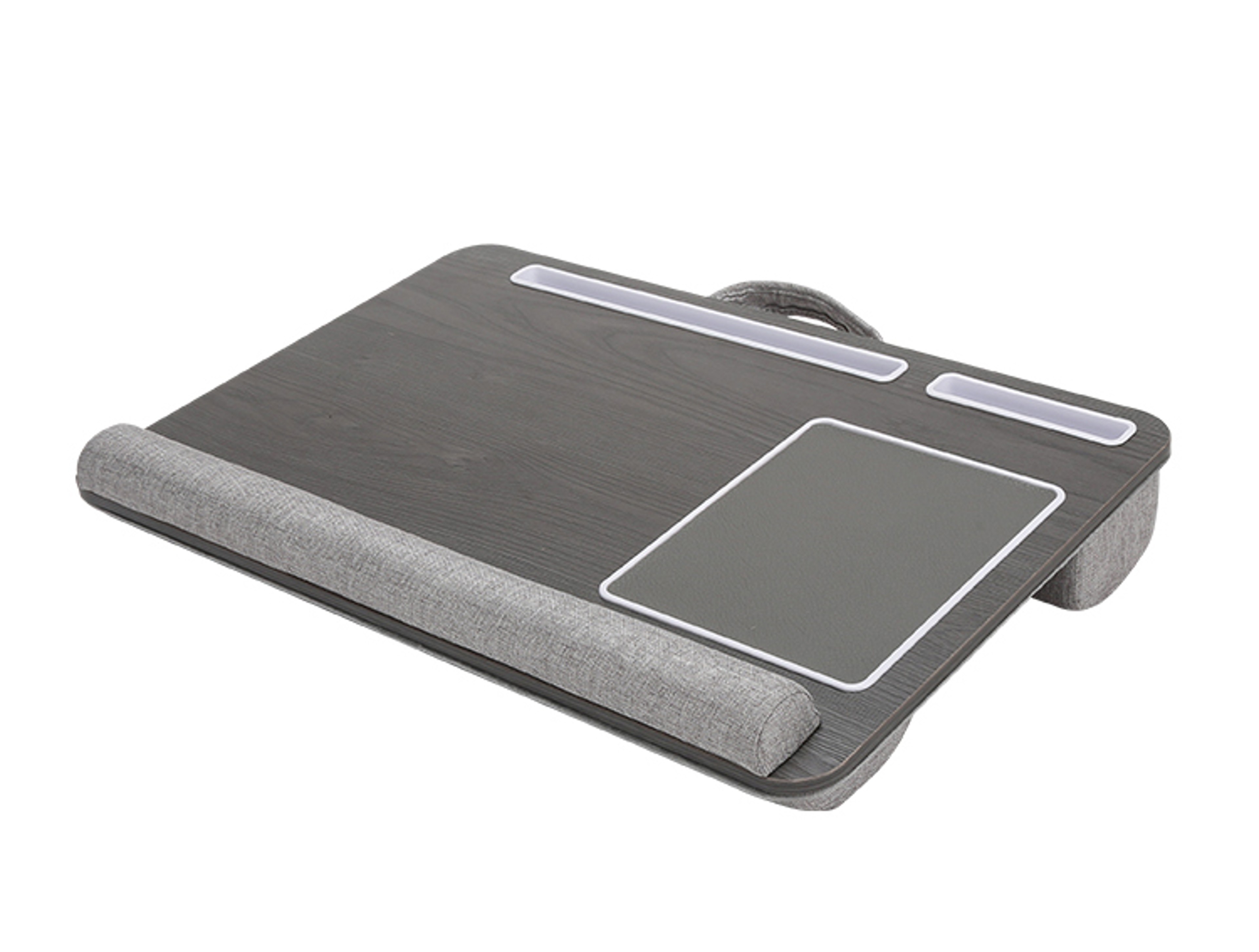 Multi Purpose Laptop Desk Leg Table AntiSlip Bar Design With Embedded Mouse Pad For Bedroom And Sof 5