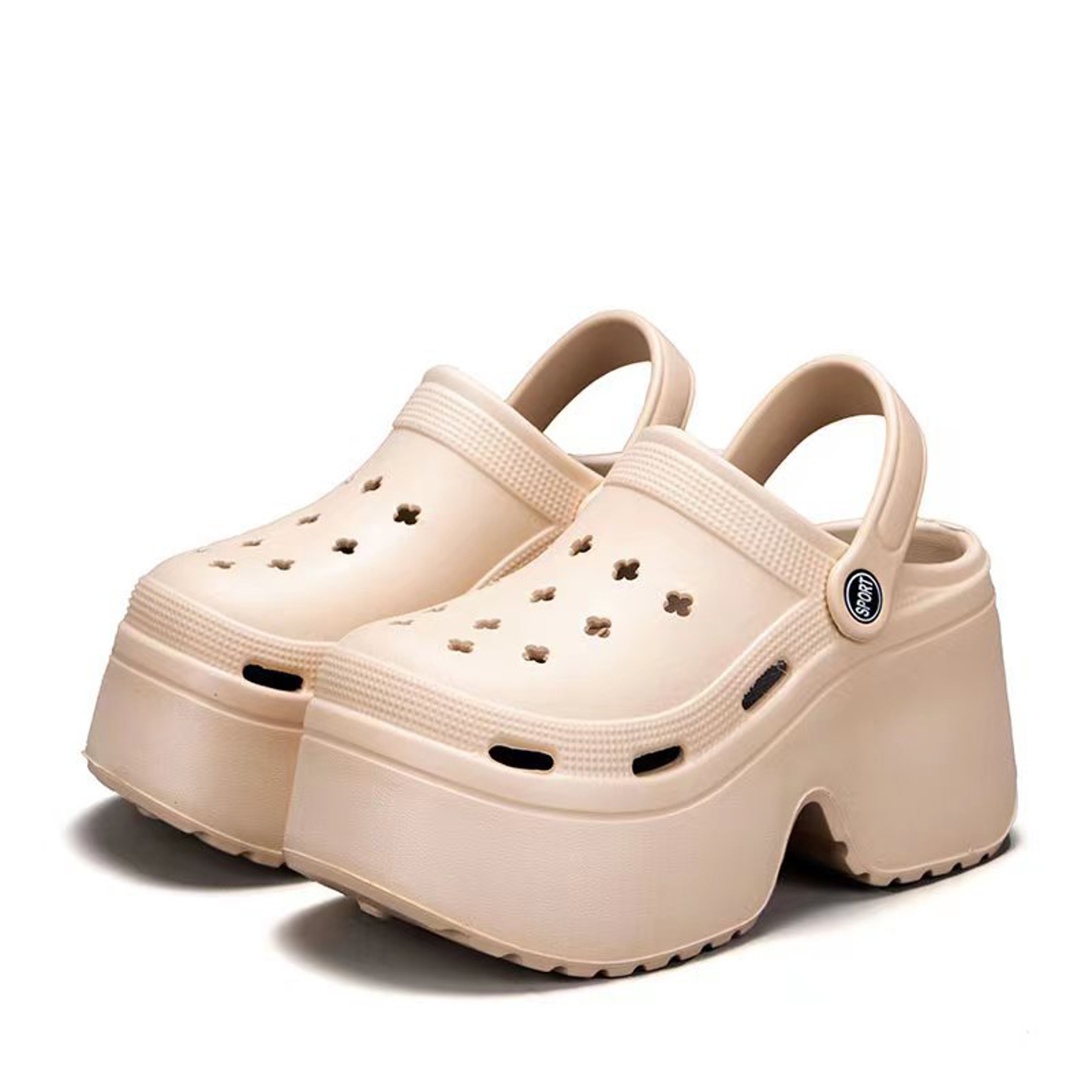 Womens Wedge Platform Sandals with EVA Sole and Back Strap – view 4