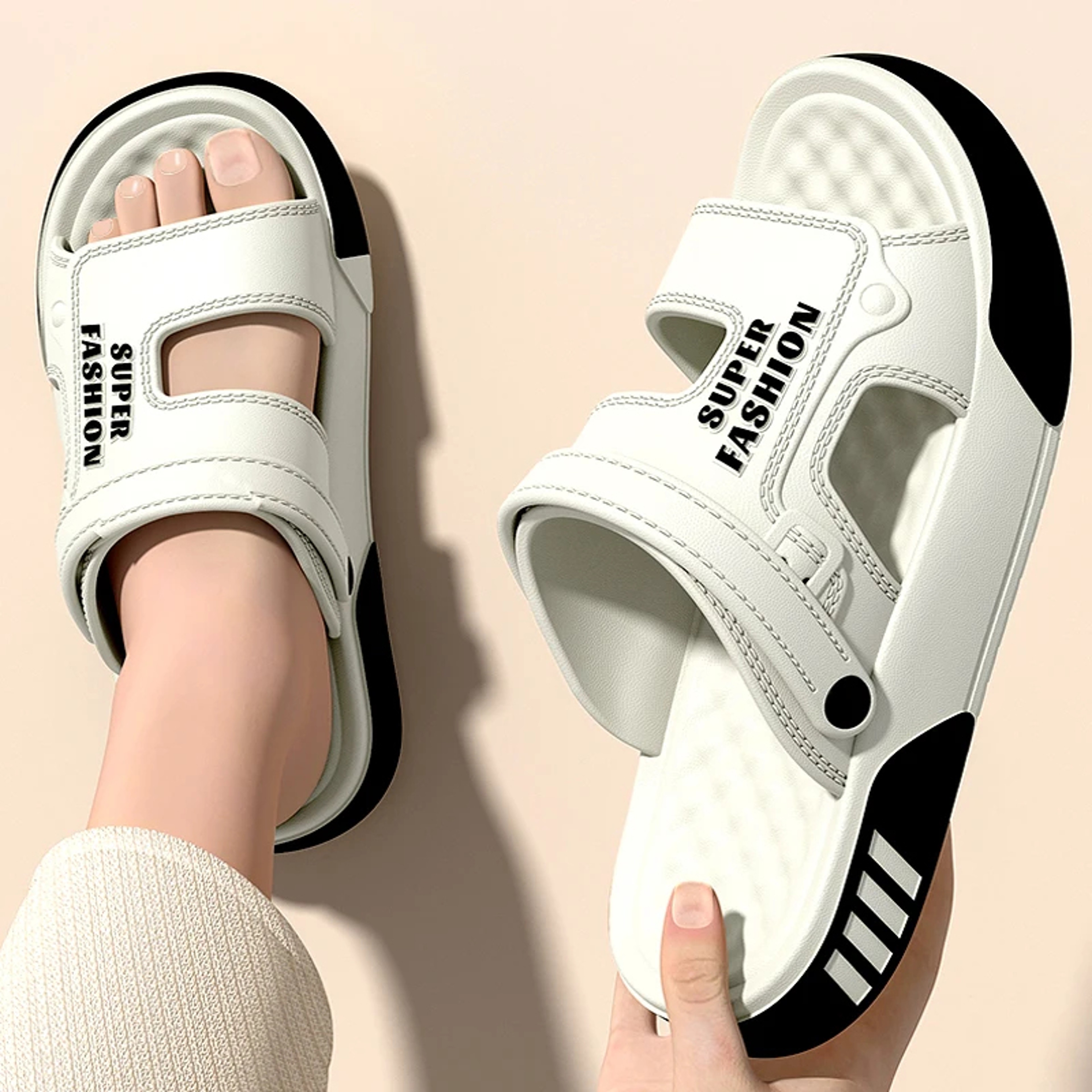 Mens EVA Slide Sandals with Soft Soles for Indoor and Outdoor Wear – view 6