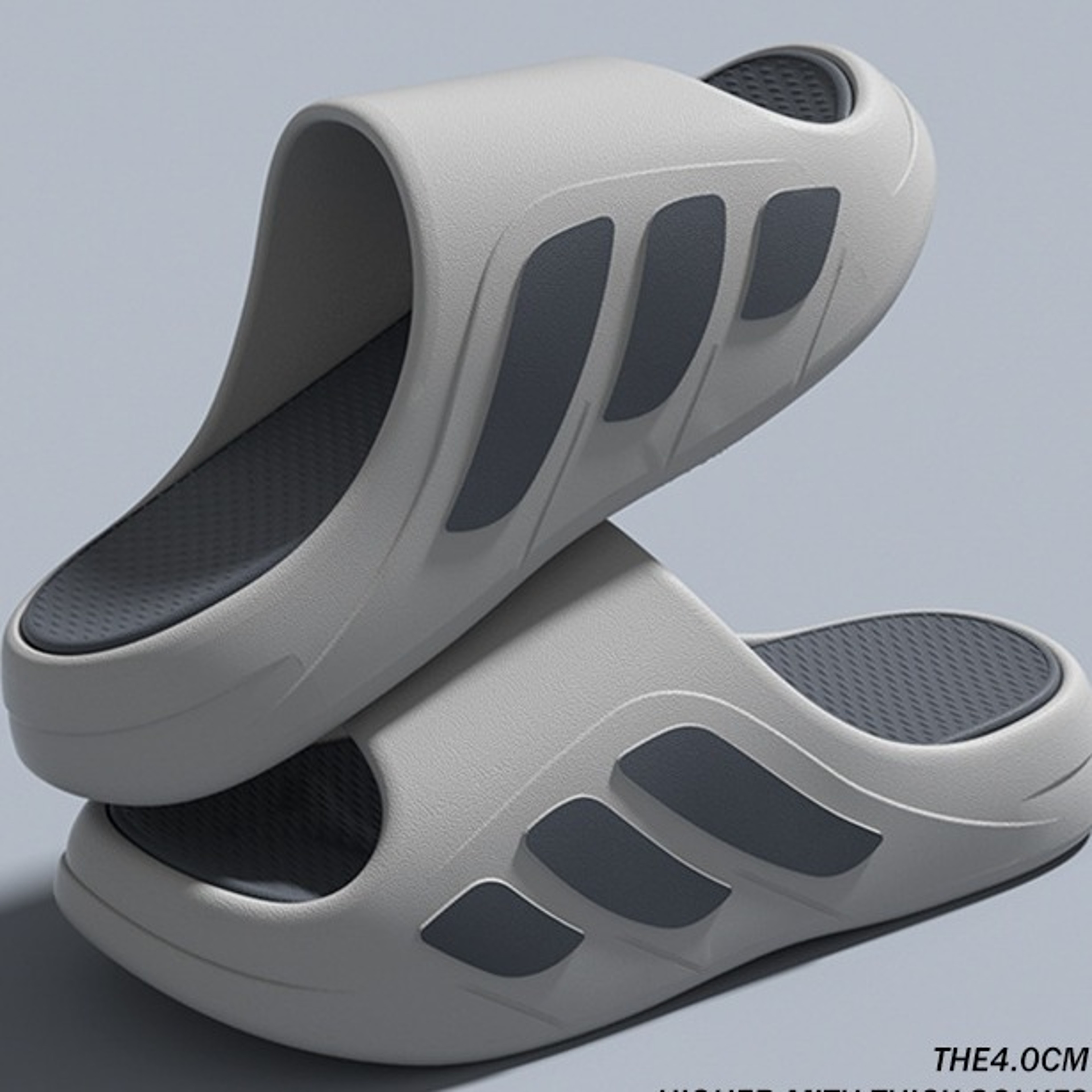 Mens EVA Non Slip Thick Sole Summer Slippers for Indoor and Outdoor Wearjpg