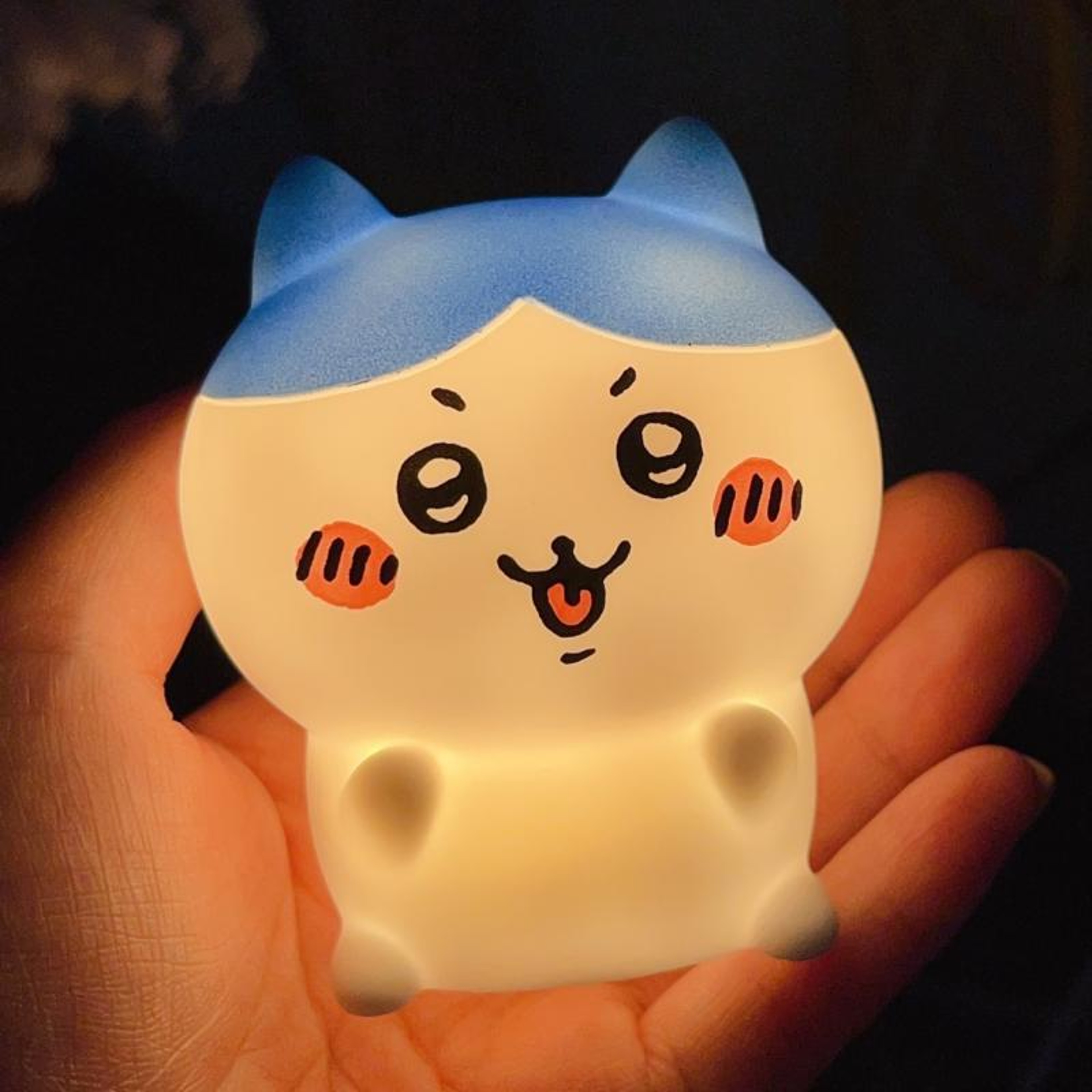 Anime Chiikawa Vinyl Doll Night Light Kawaii Desktop and Bedroom Decoration – view 7