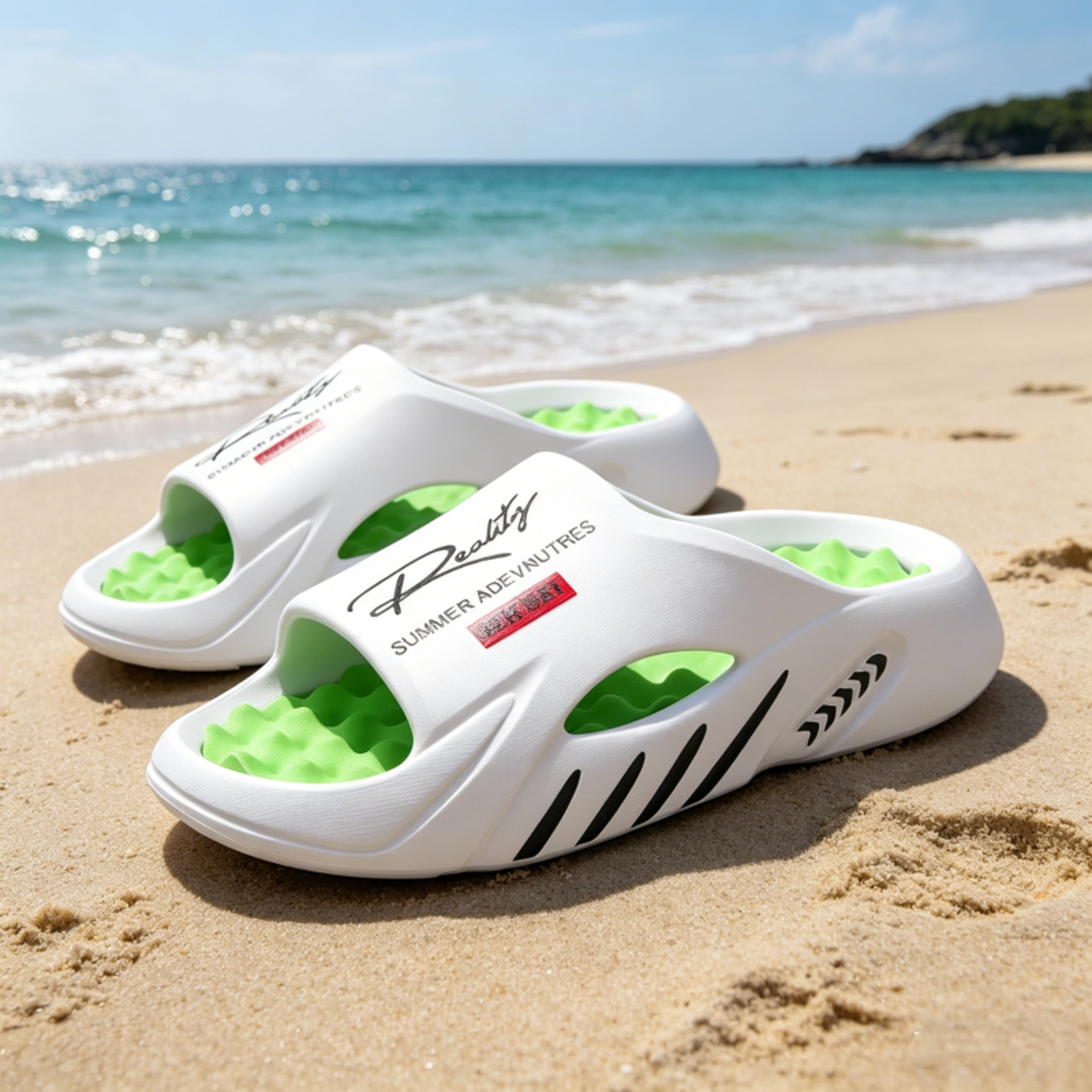 Mens EVA Flip Flops with Anti Slip Soles for Indoor and Outdoor Wear – view 1