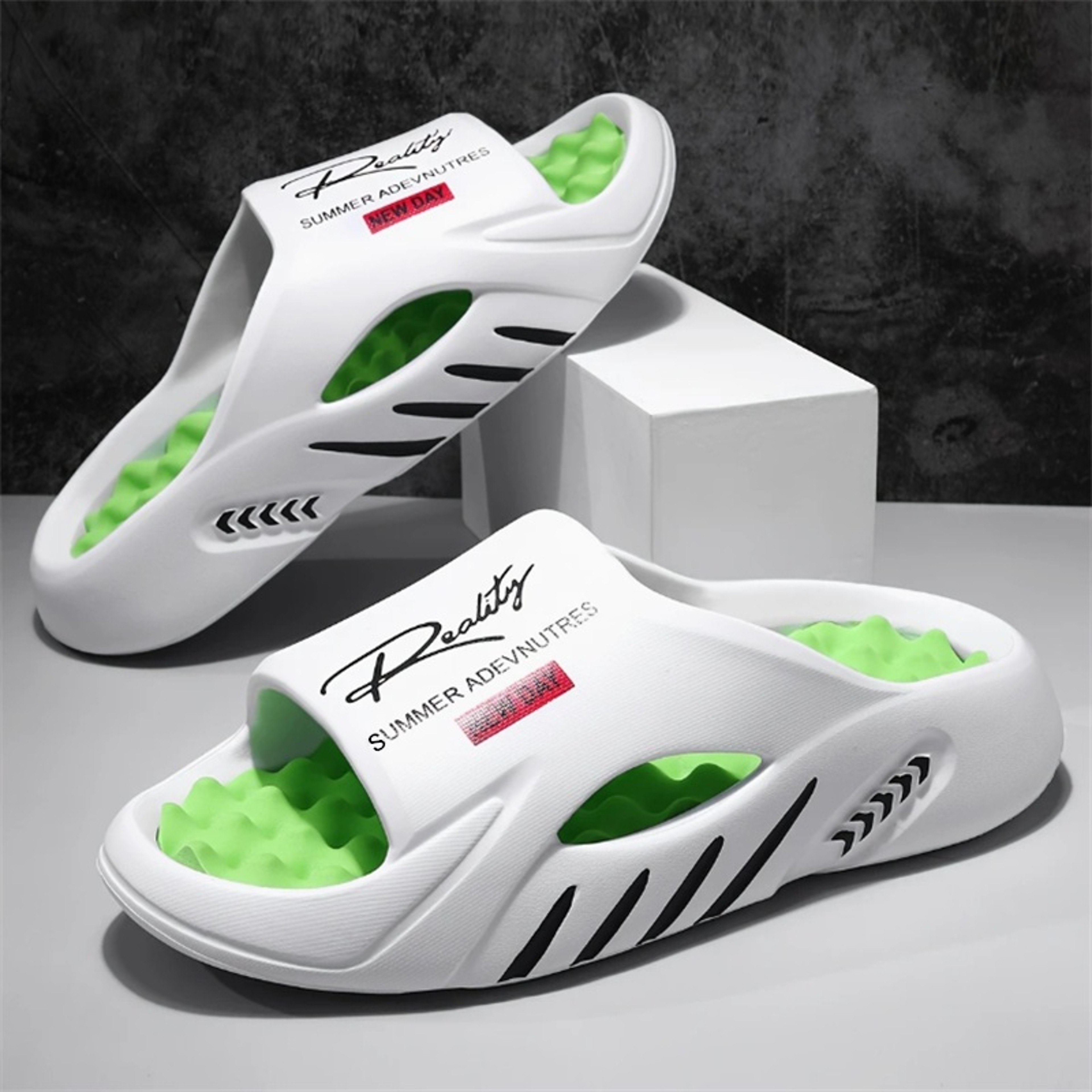Mens EVA Flip Flops with Anti Slip Soles for Indoor and Outdoor Wear – view 4