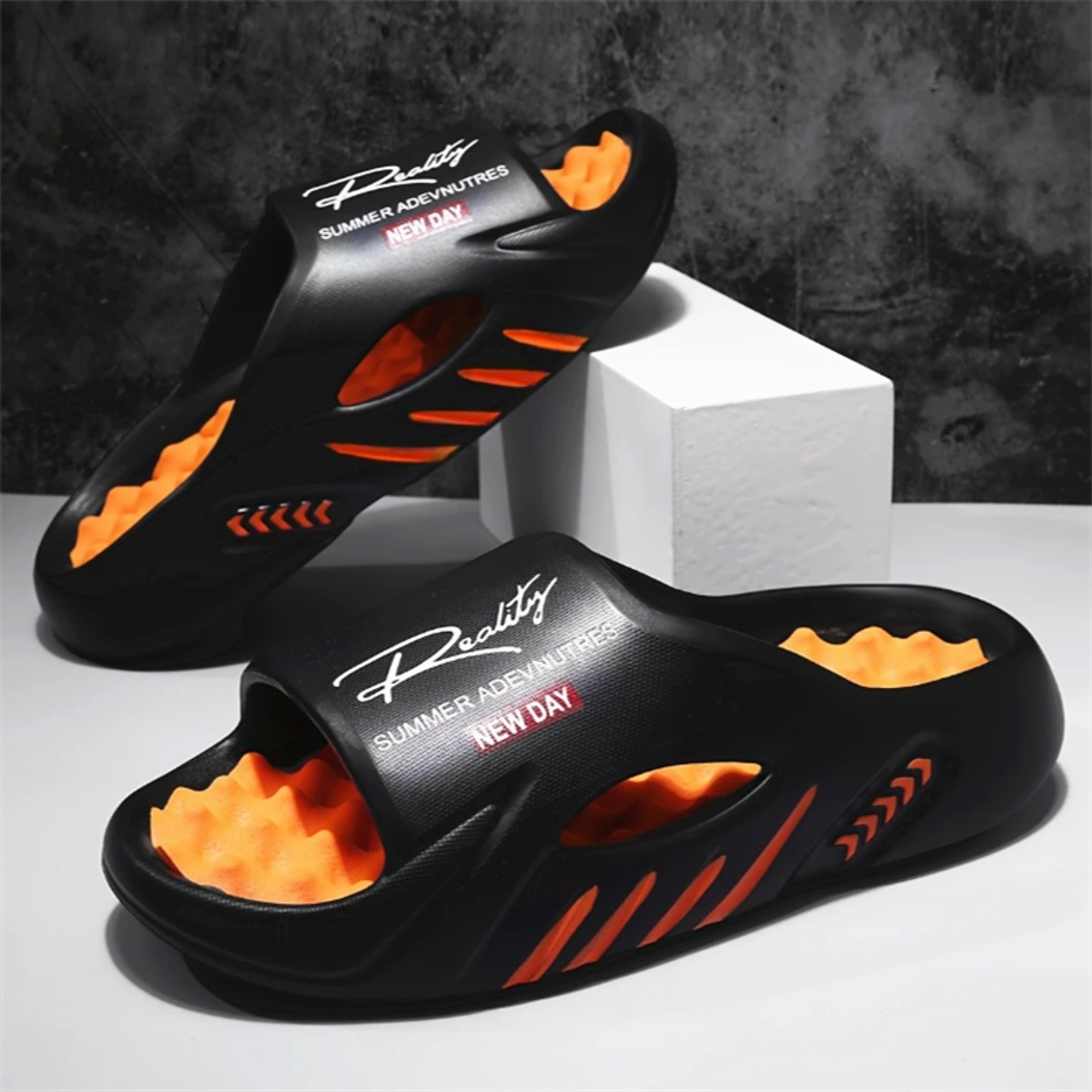 Mens EVA Flip Flops with Anti Slip Soles for Indoor and Outdoor Wear – view 3
