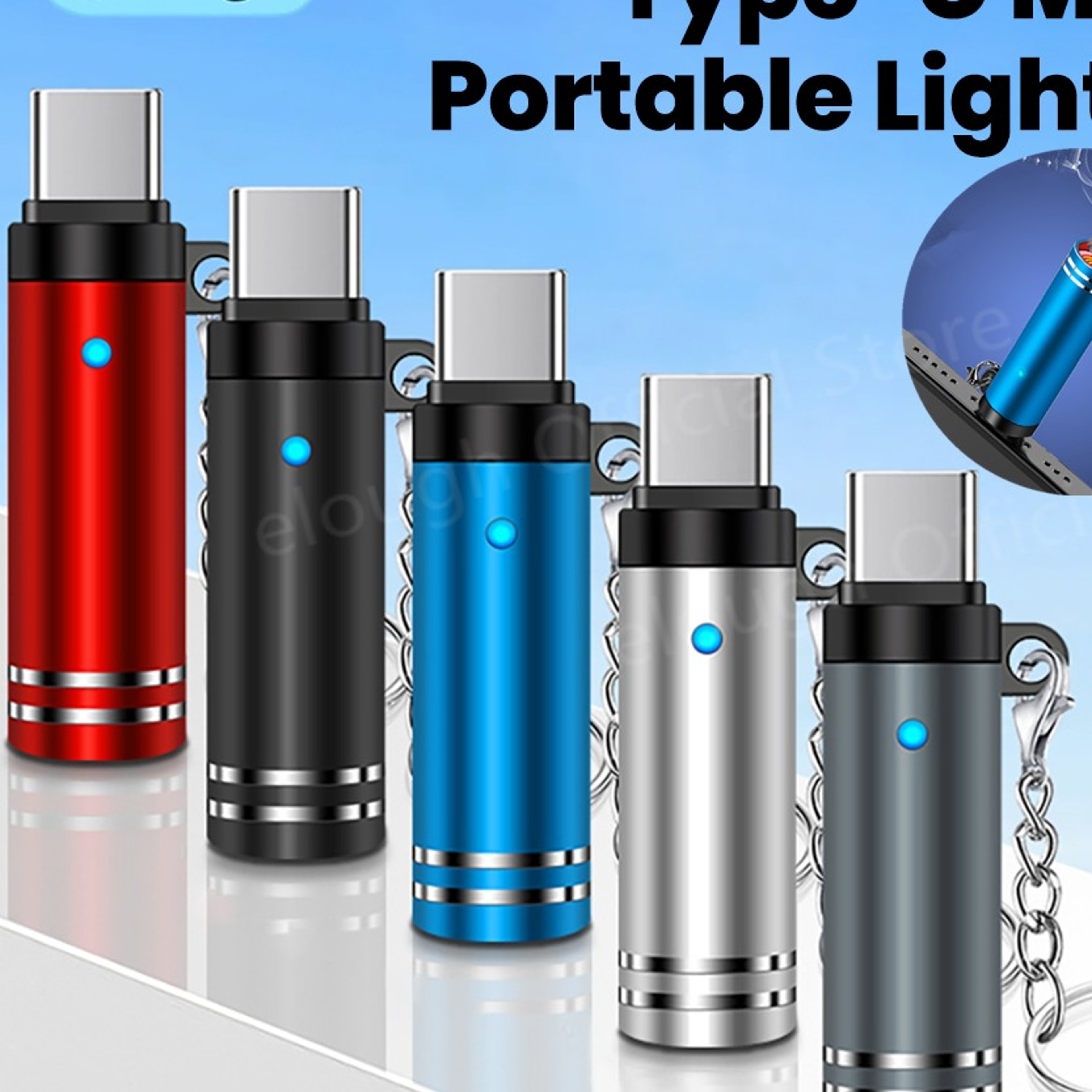 Mini USB C Cigarette Lighter Adapter Portable Plug In USB Warmerjpg
