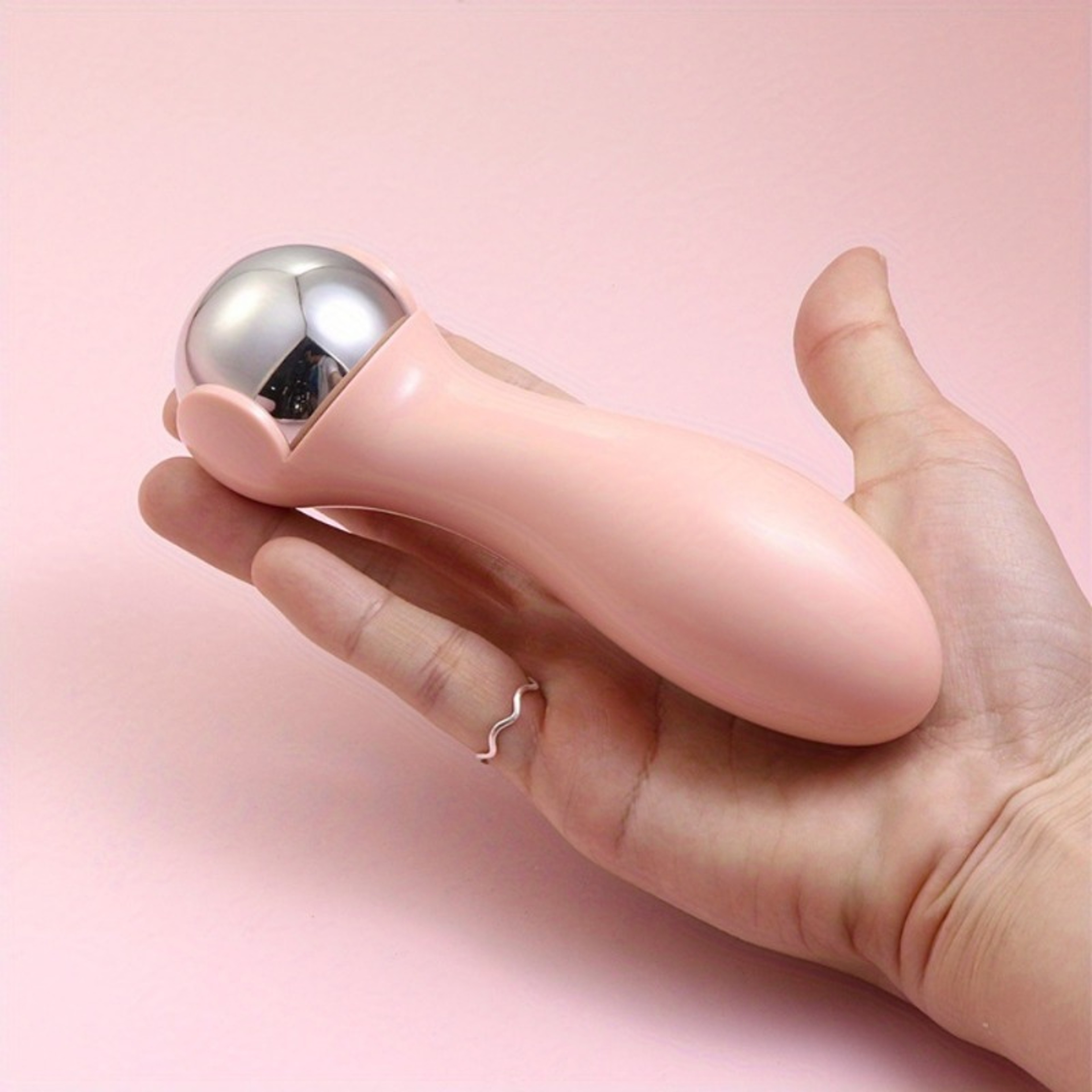 Stainless Steel Facial Massager for Hot and Cold Compress – view 4