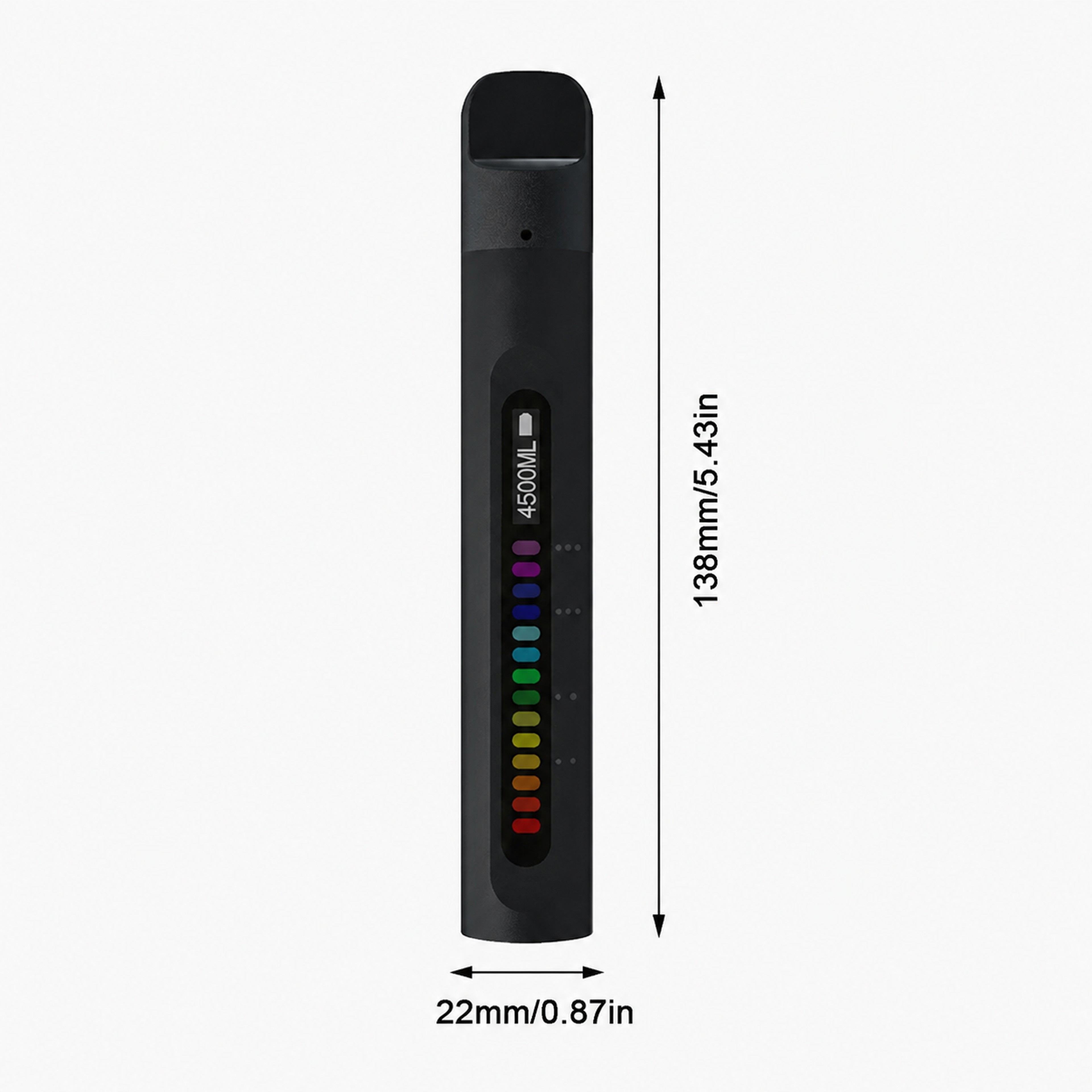 Smart Respiratory Muscle Breathing Trainer With LED Dual Display And USB C Charging 5