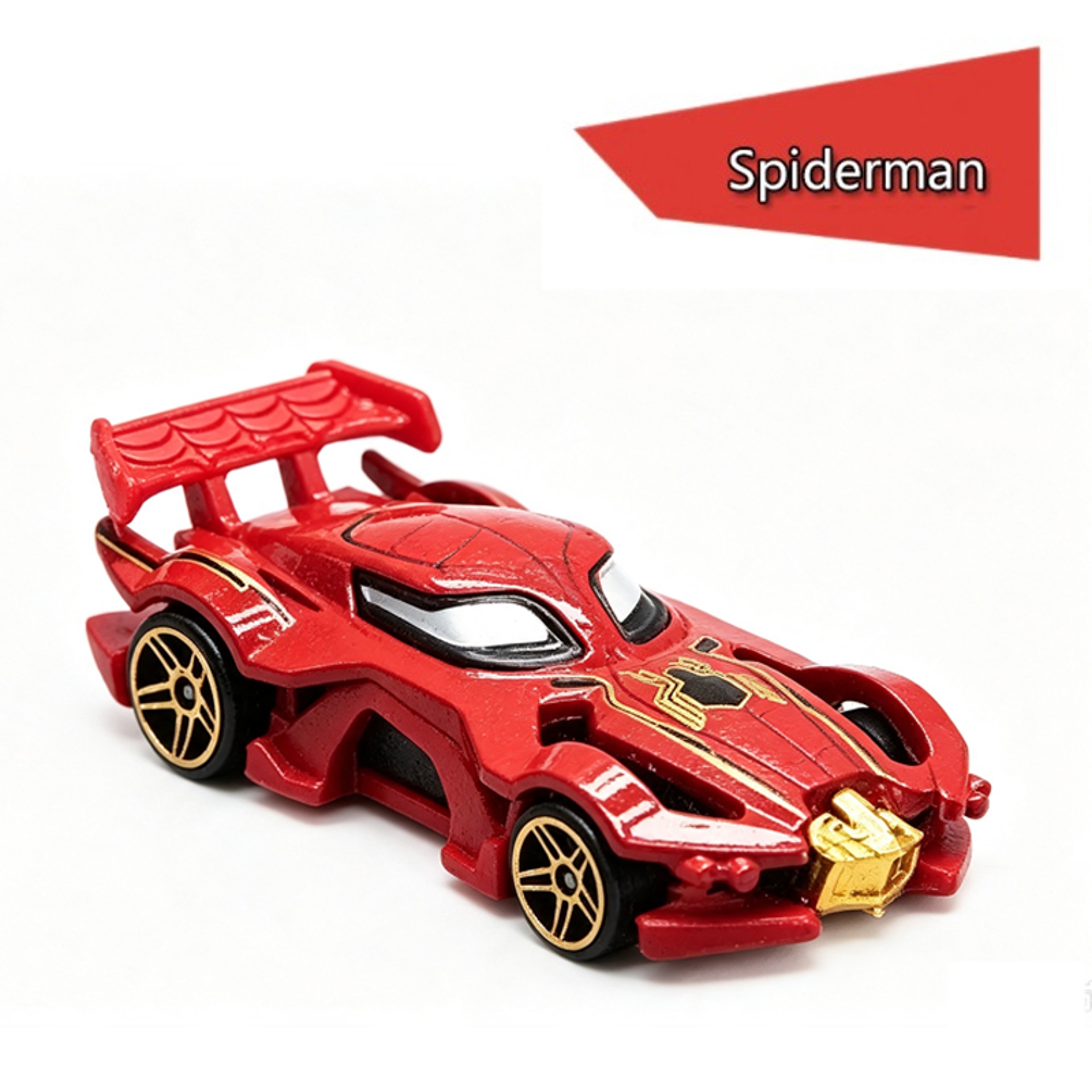 Superhero Die Cast Toy Car Metal and Plastic Mini Racing Vehicle Model – view 5