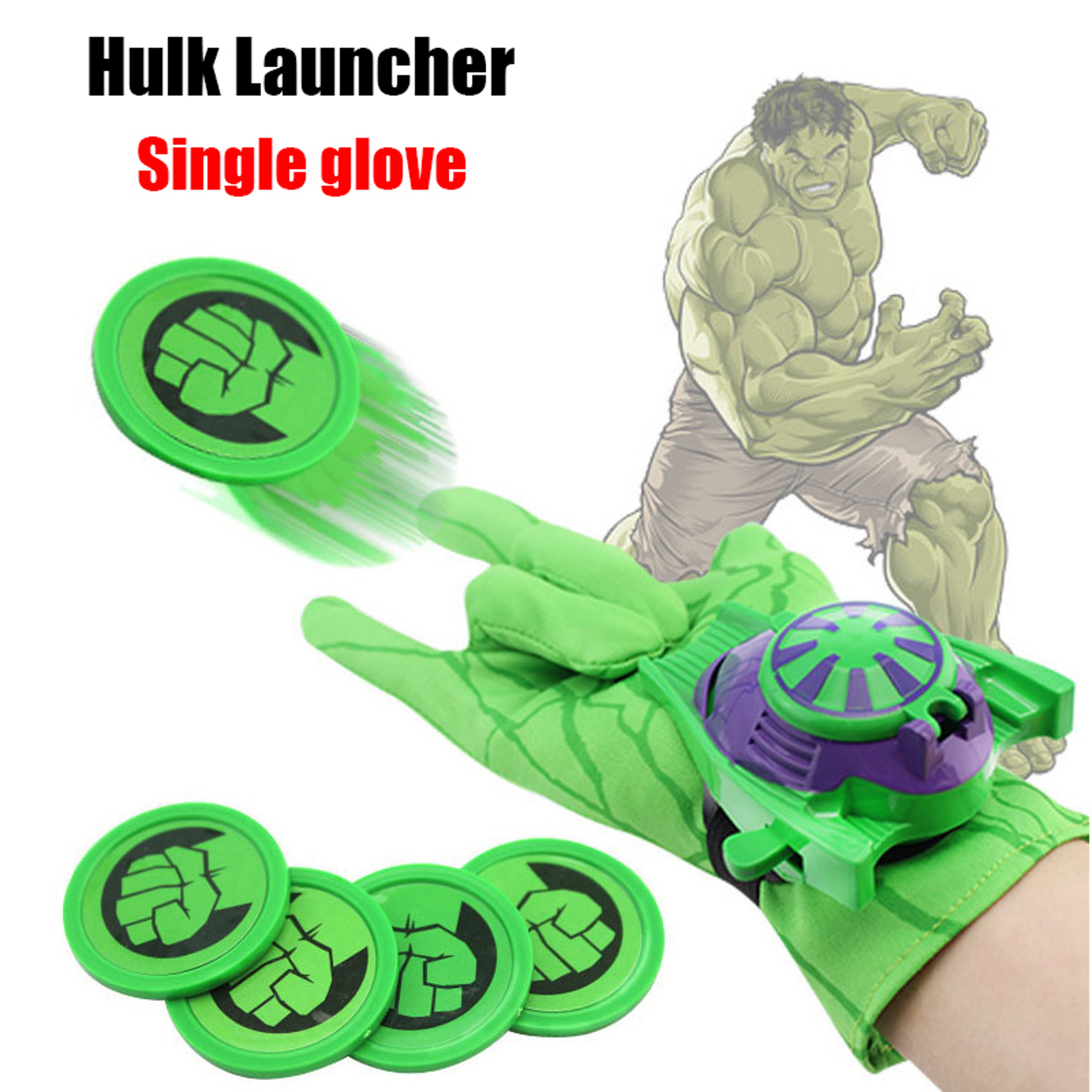 The Hulk Launcher Glove Toy For Kids Cosplay And Superhero Role Play 8