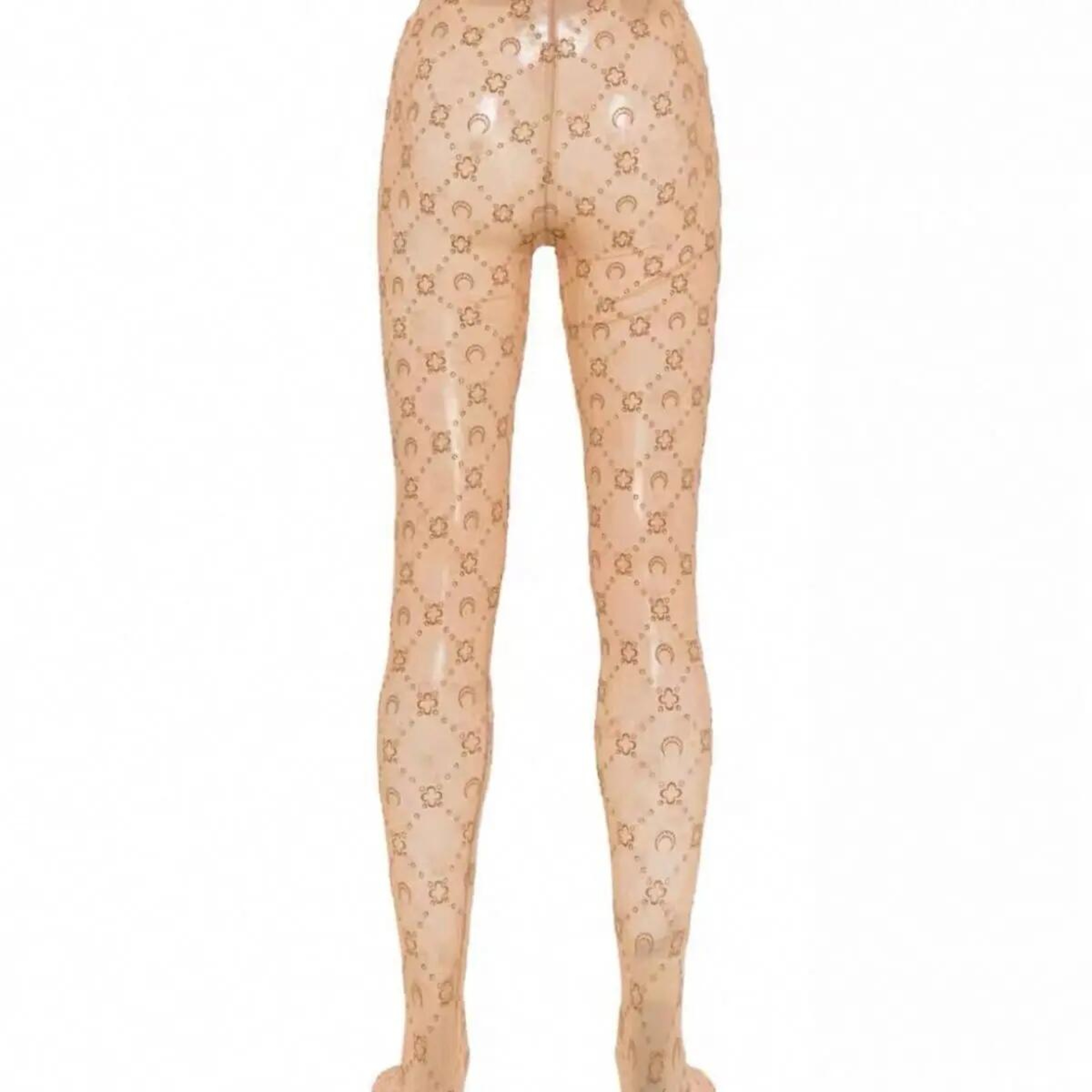 Womens High Waisted Seamless Leggings with Stretchy Slim Fit and Geometric Pattern – view 2