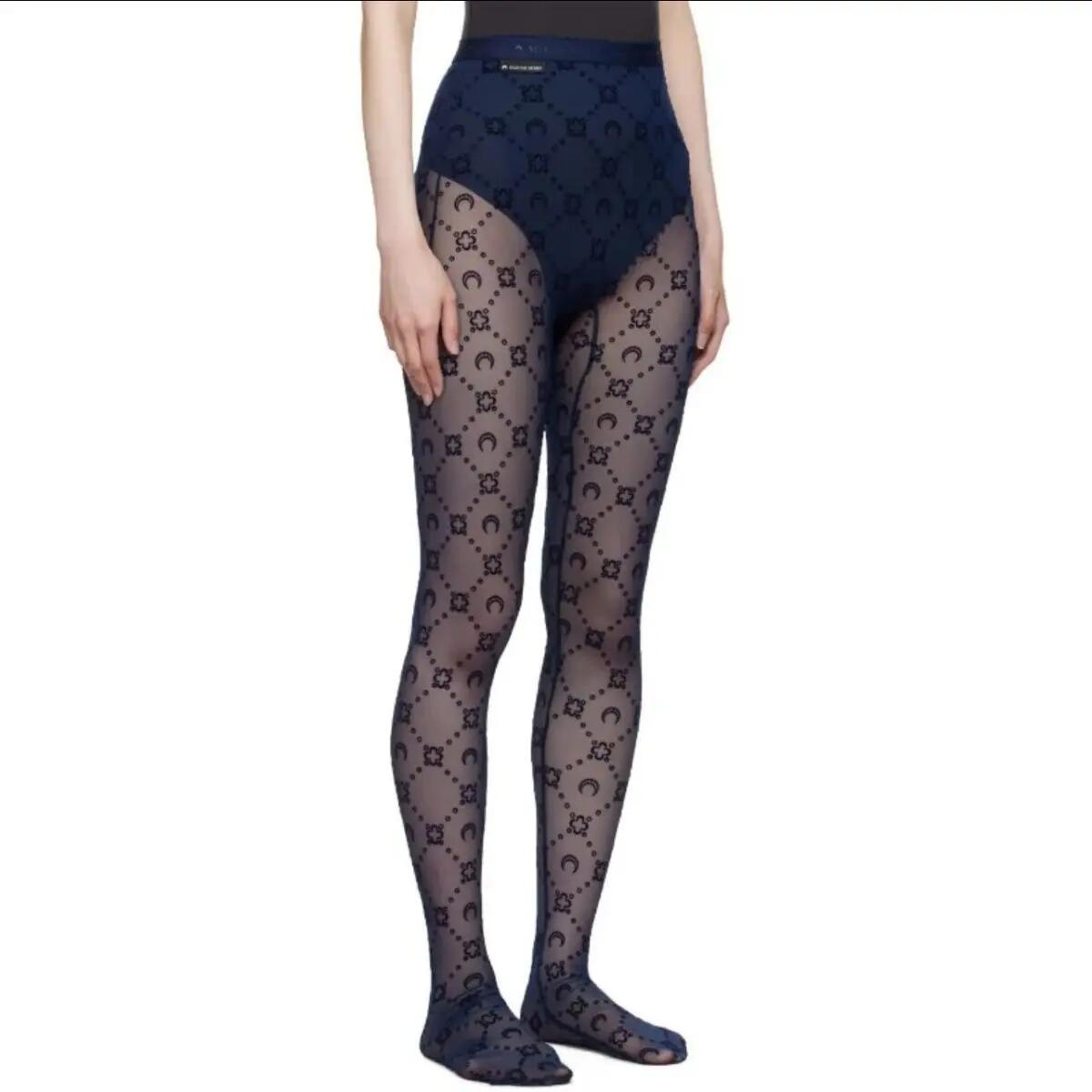 Womens High Waisted Seamless Leggings with Stretchy Slim Fit and Geometric Pattern – view 3