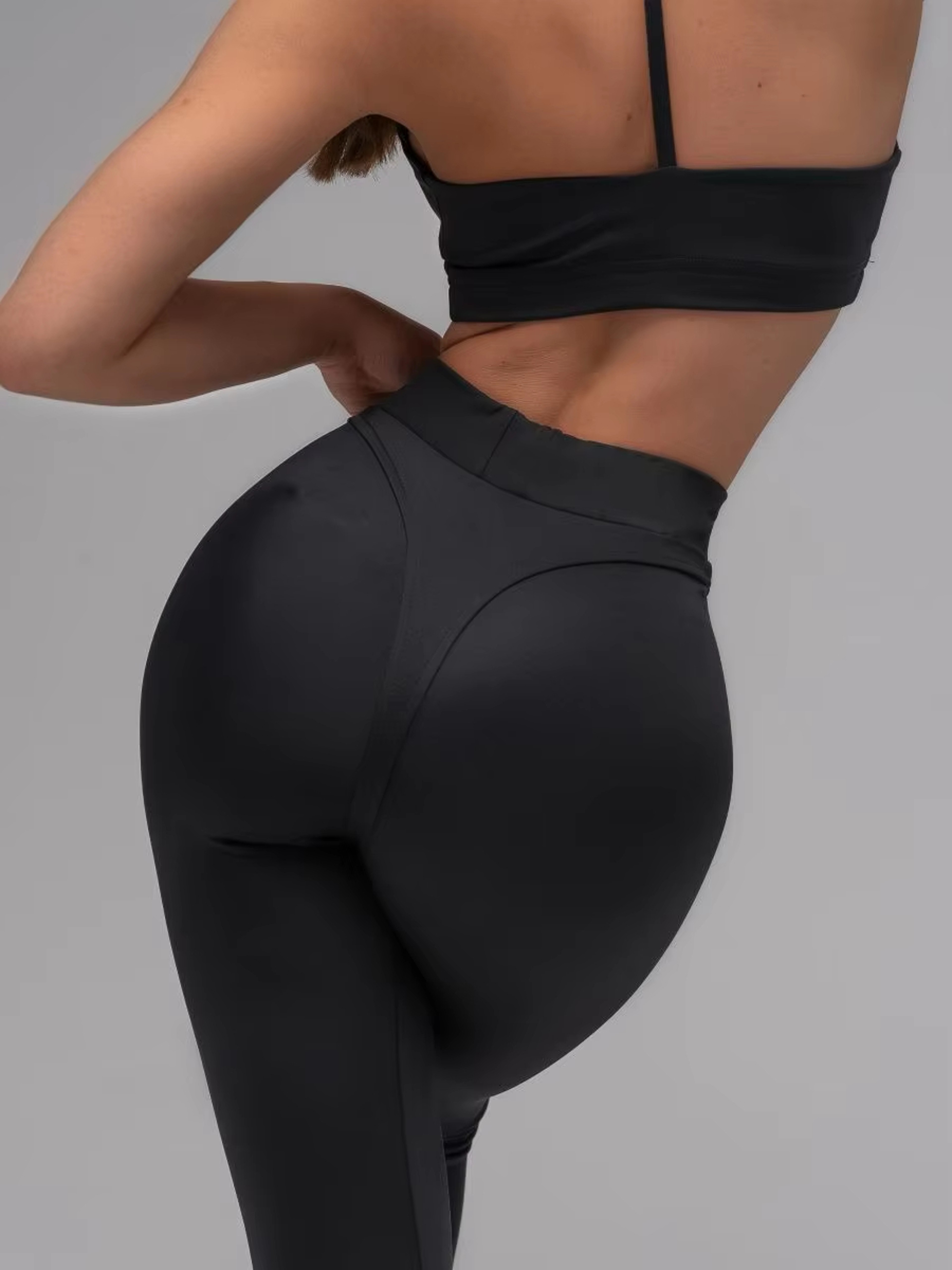Womens High Waist Scrunch Butt Leggings Seamless Butt Lifting Yoga Pants – view 4