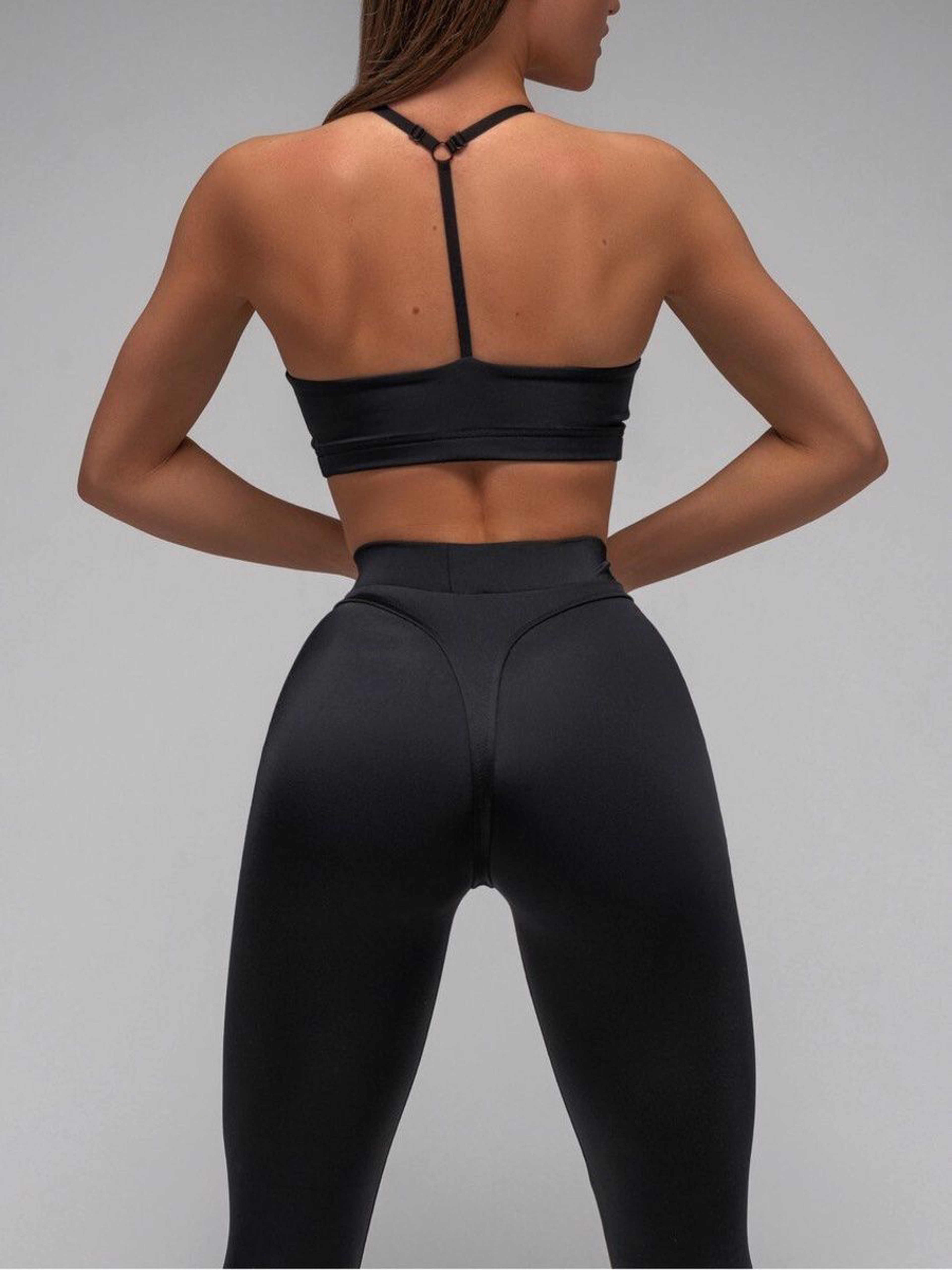 Womens High Waist Scrunch Butt Leggings Seamless Butt Lifting Yoga Pants – view 6