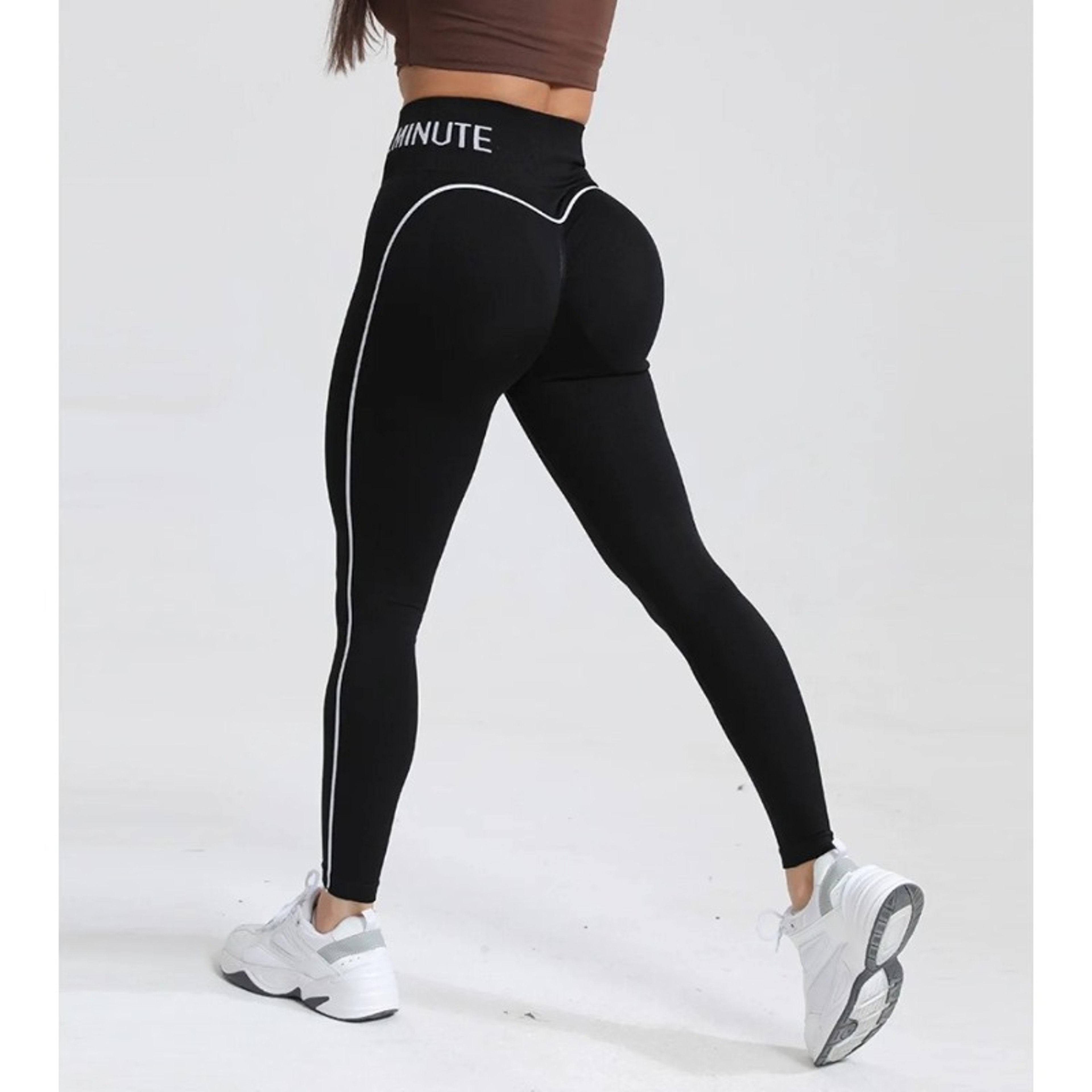 Womens High Waist Seamless Yoga Leggings with Booty Lift and Quick Dry Fabric – view 1
