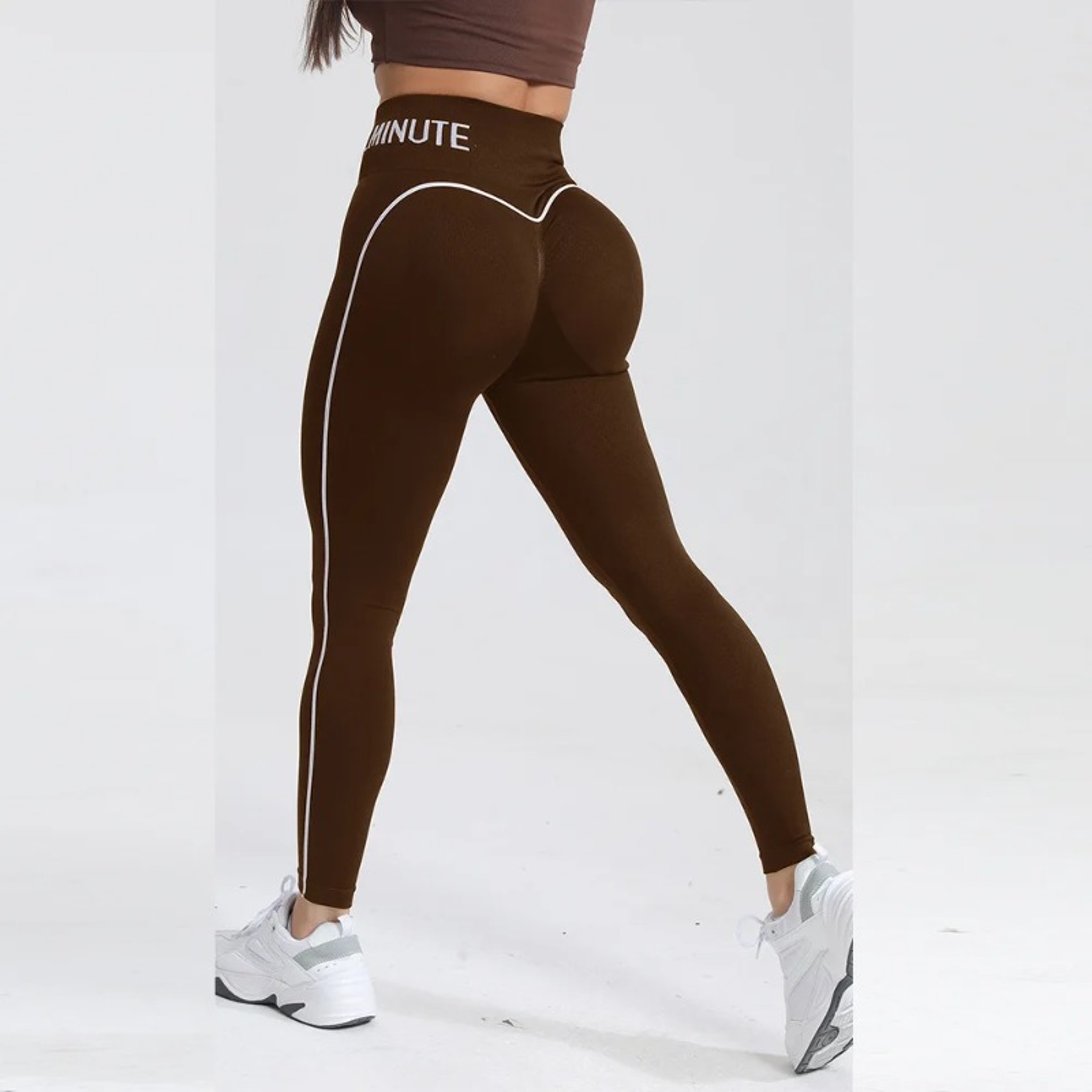 Womens High Waist Seamless Yoga Leggings with Booty Lift and Quick Dry Fabric – view 5