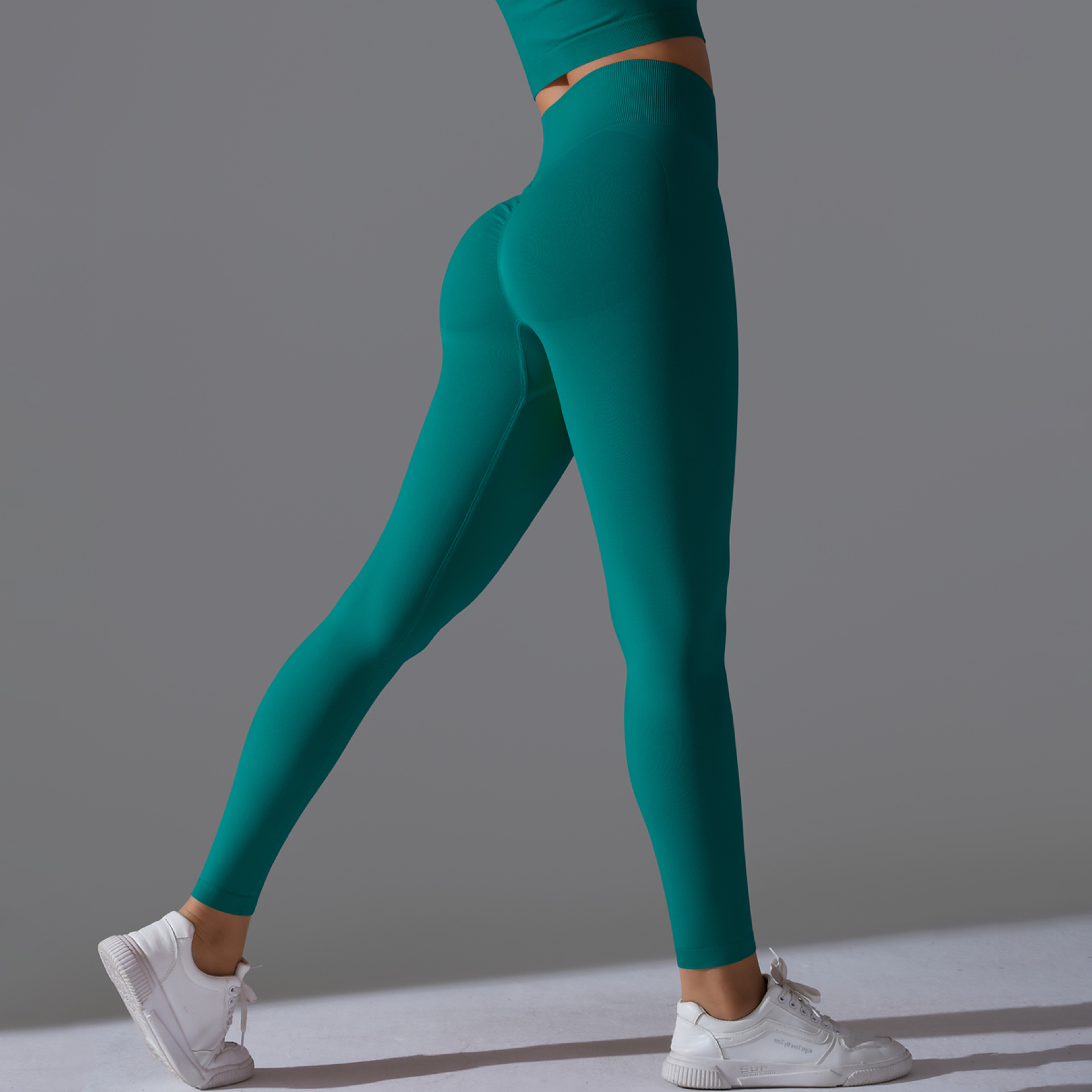 Womens Seamless High Waist Yoga Leggings with Tummy Control and Scrunch Butt Lift – view 11