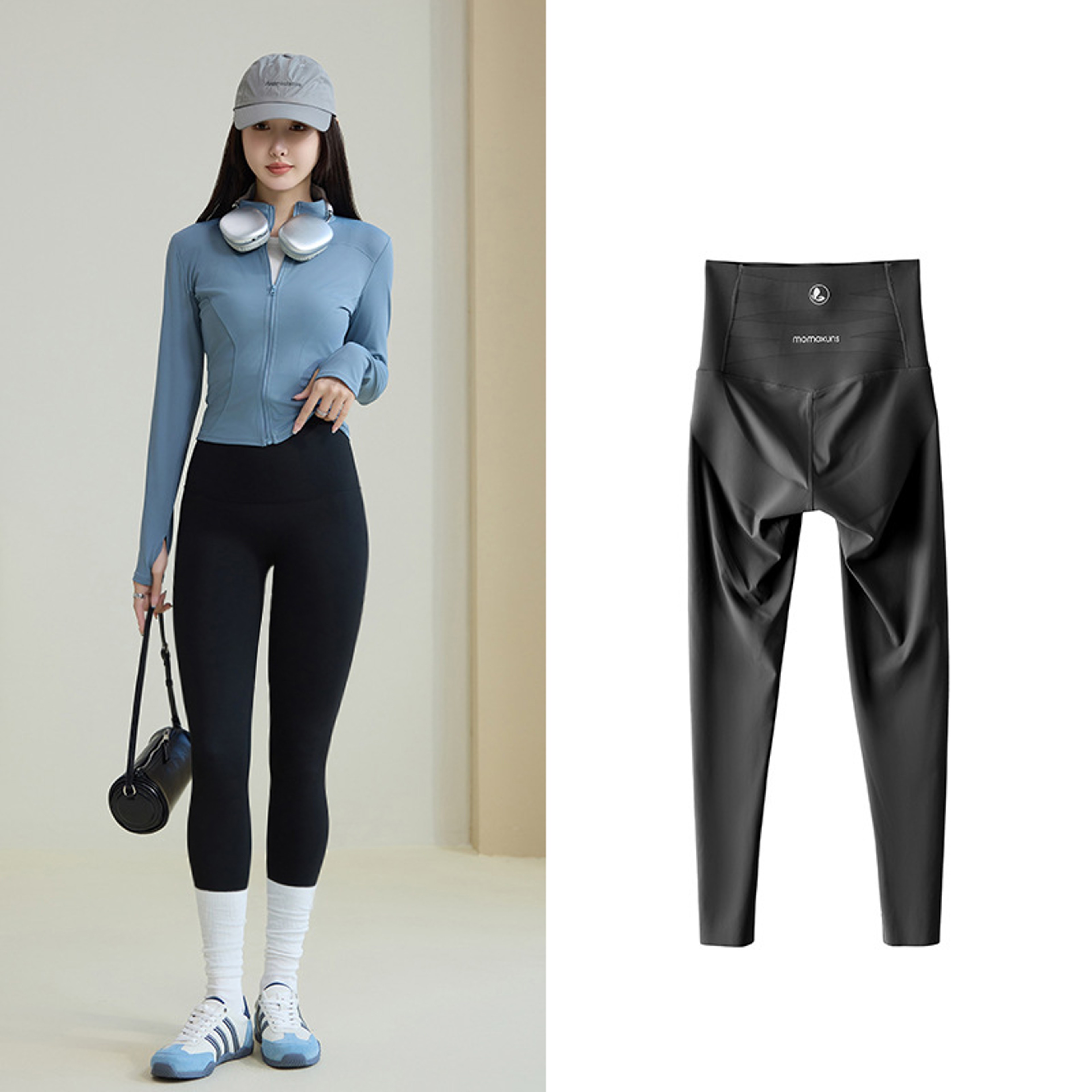 High Waisted Booty Lifting Leggings For Women Stretchy Ankle Length Yoga Pants 7
