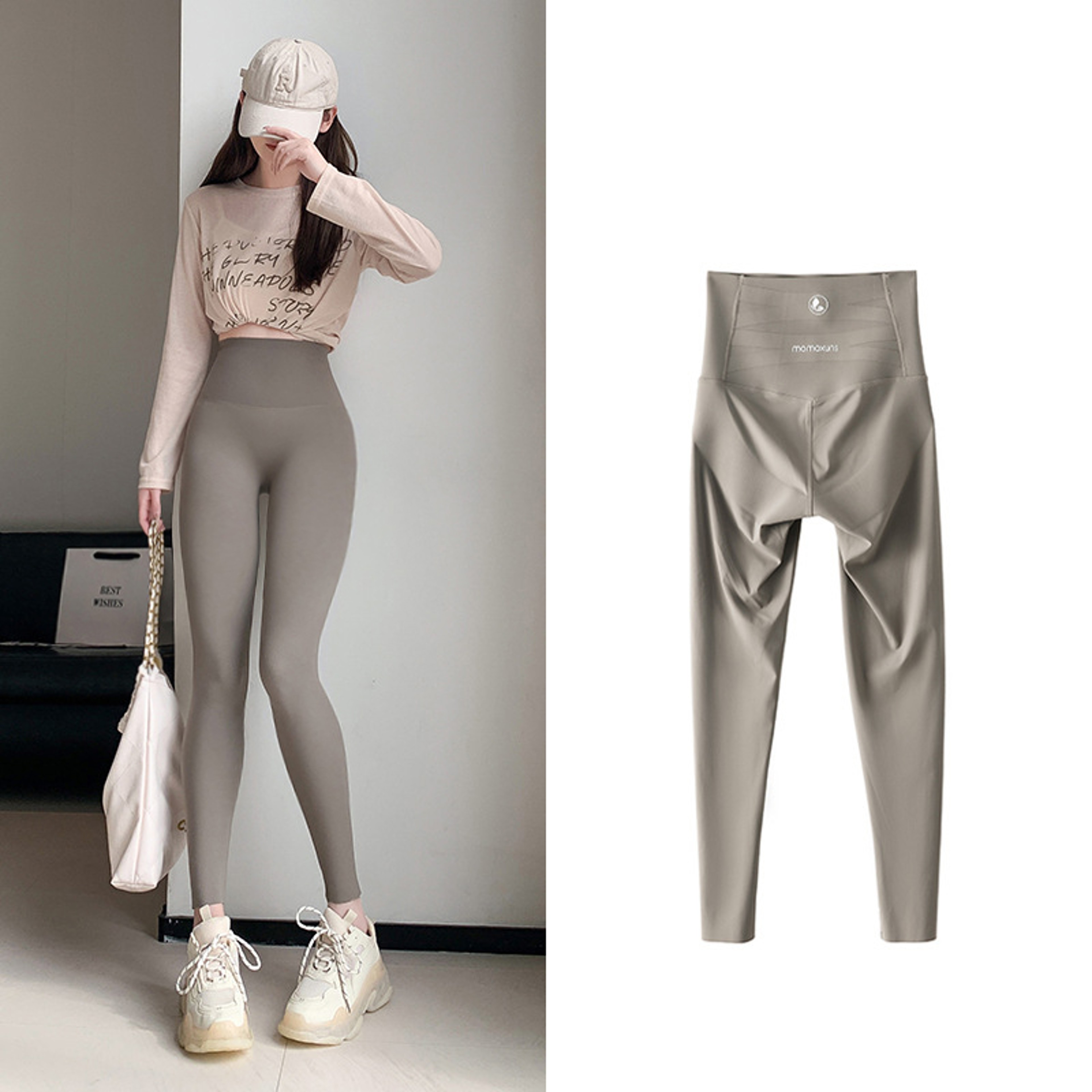 High Waisted Booty Lifting Leggings For Women Stretchy Ankle Length Yoga Pants 9
