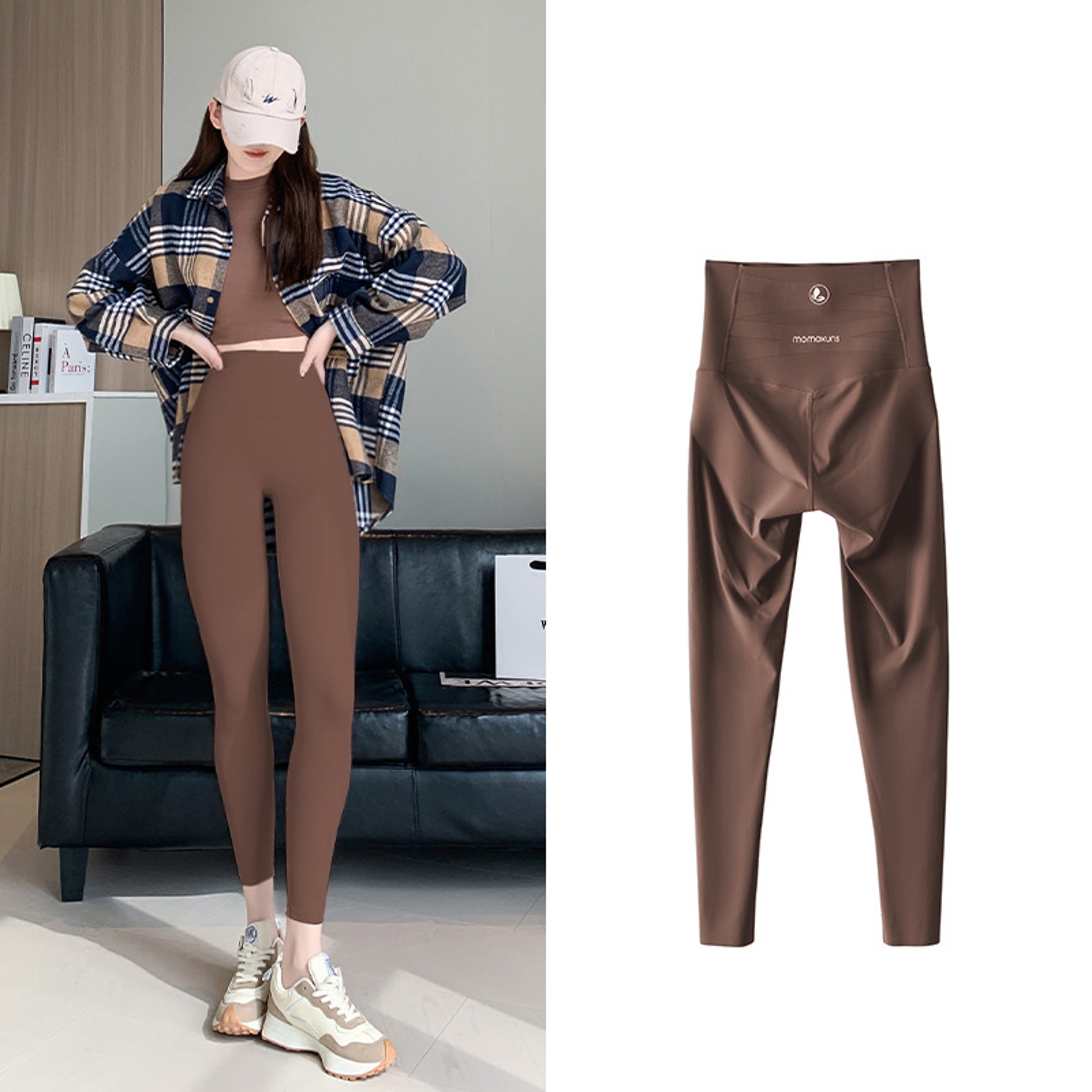 High Waisted Booty Lifting Leggings For Women Stretchy Ankle Length Yoga Pants 13