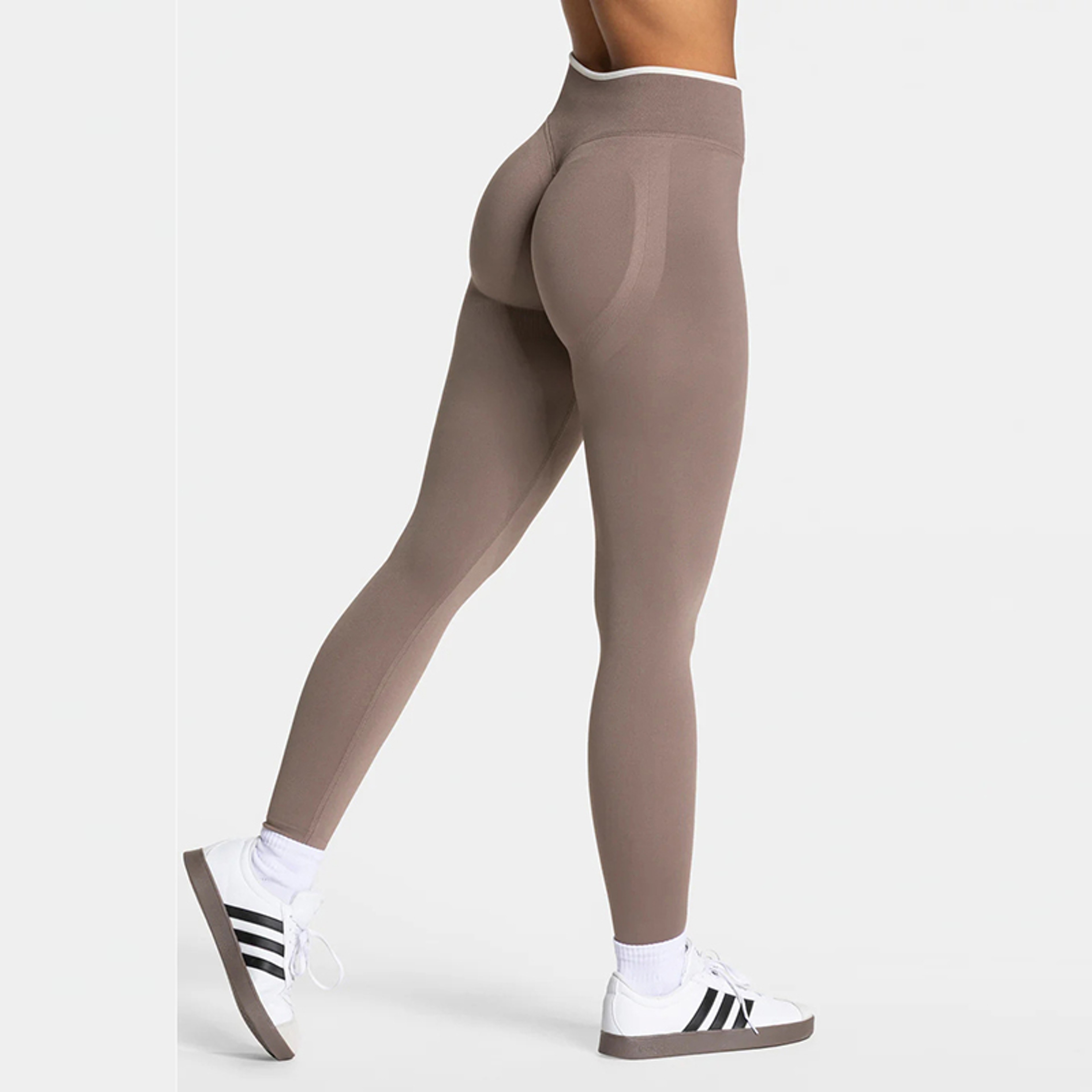 Womens Seamless High Waist Booty Lifting Workout Leggings – view 7