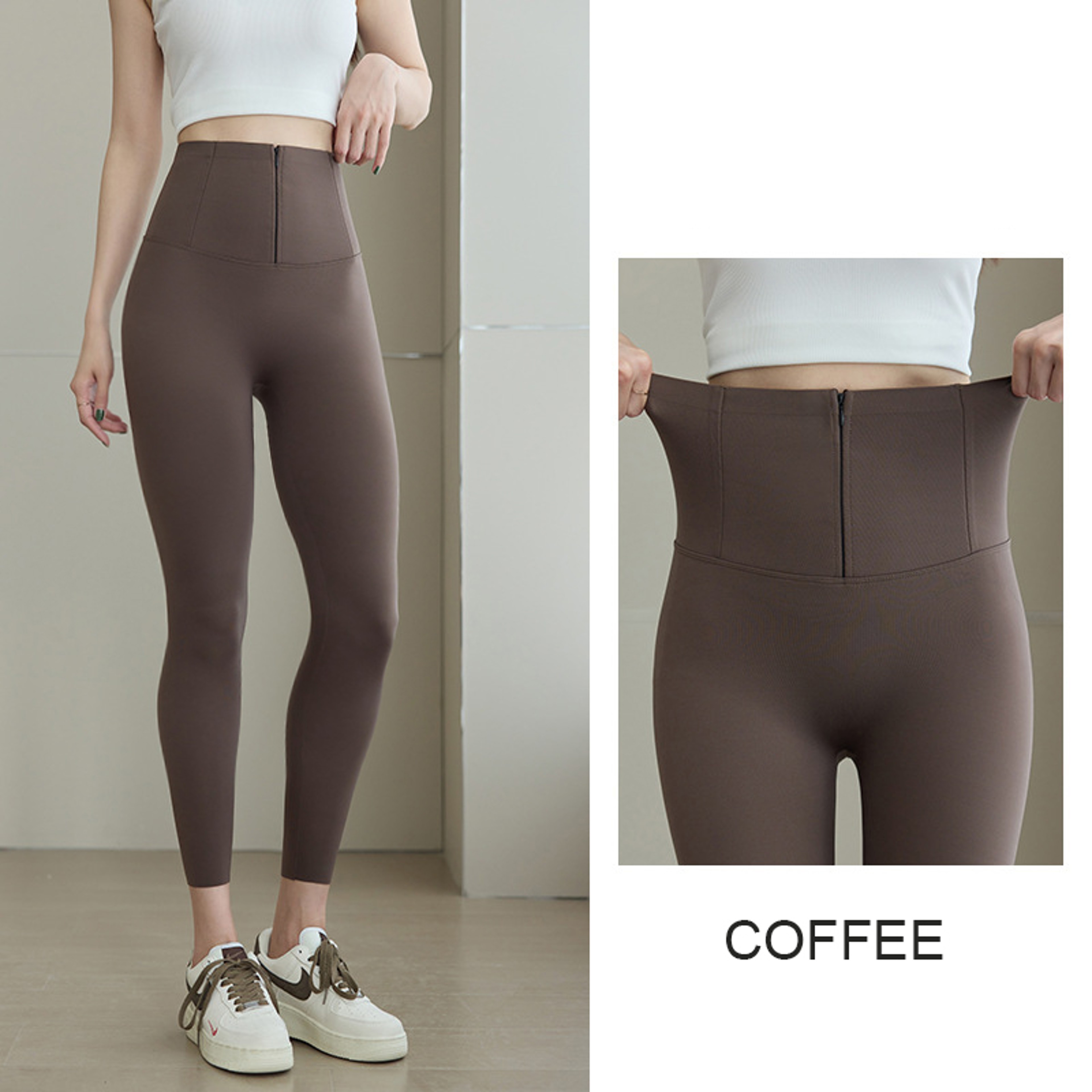 Womens High Waist Seamless Butt Lifting Leggings With Stretch Fit 9