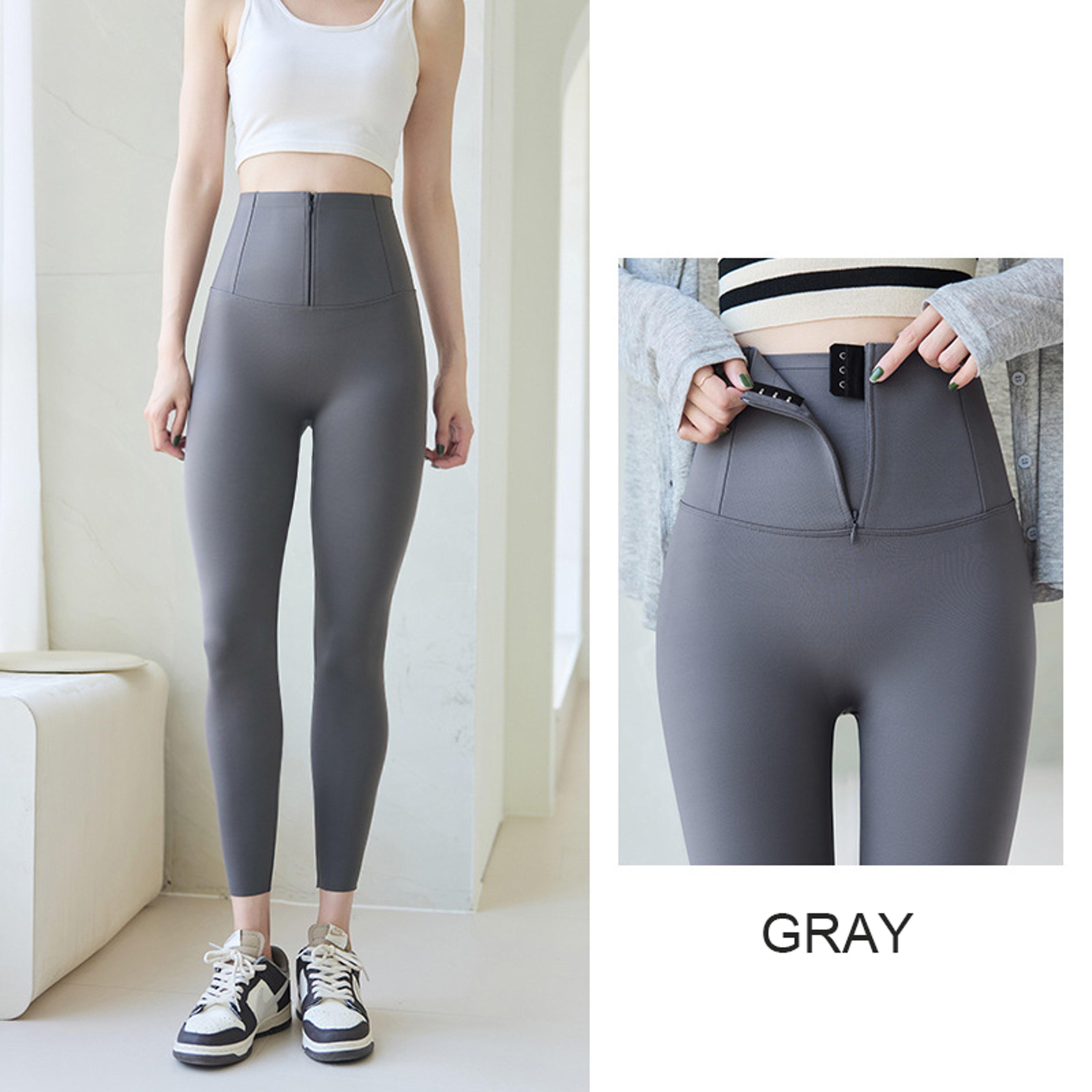 Womens High Waist Seamless Butt Lifting Leggings With Stretch Fit 10