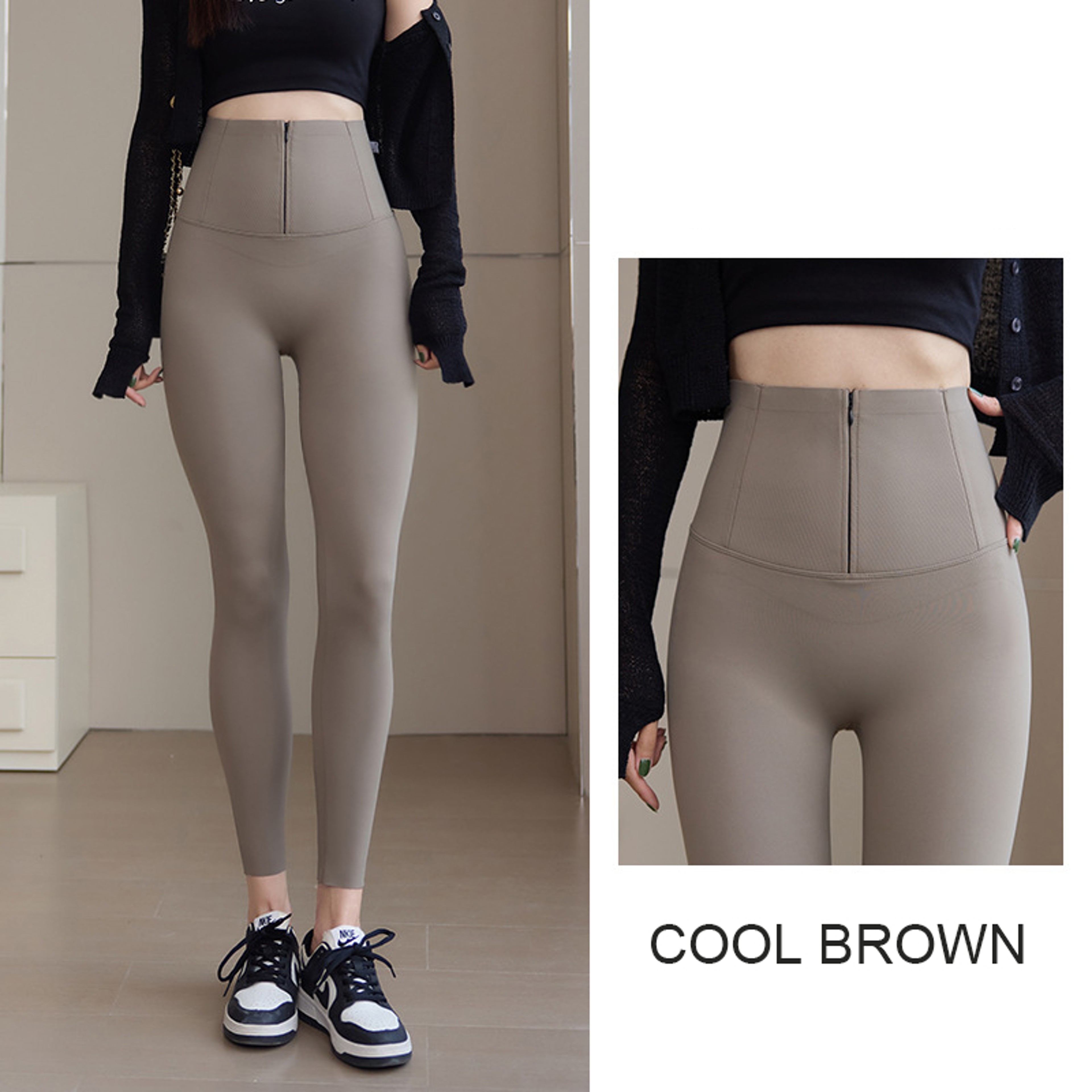 Womens High Waist Seamless Butt Lifting Leggings With Stretch Fit 11