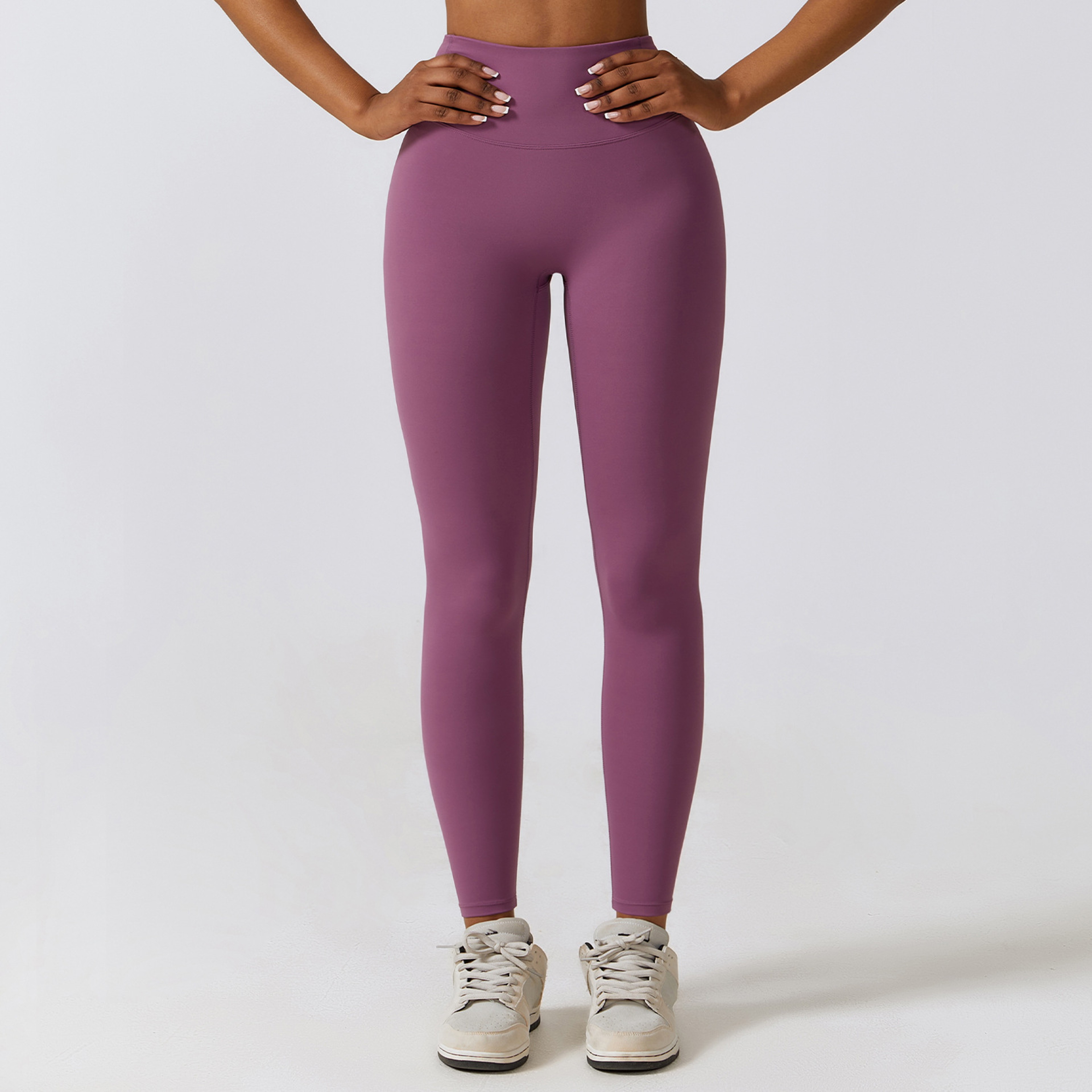Womens High Waisted Butt Lifting Leggings with Tummy Control for Yoga and Gym – view 9