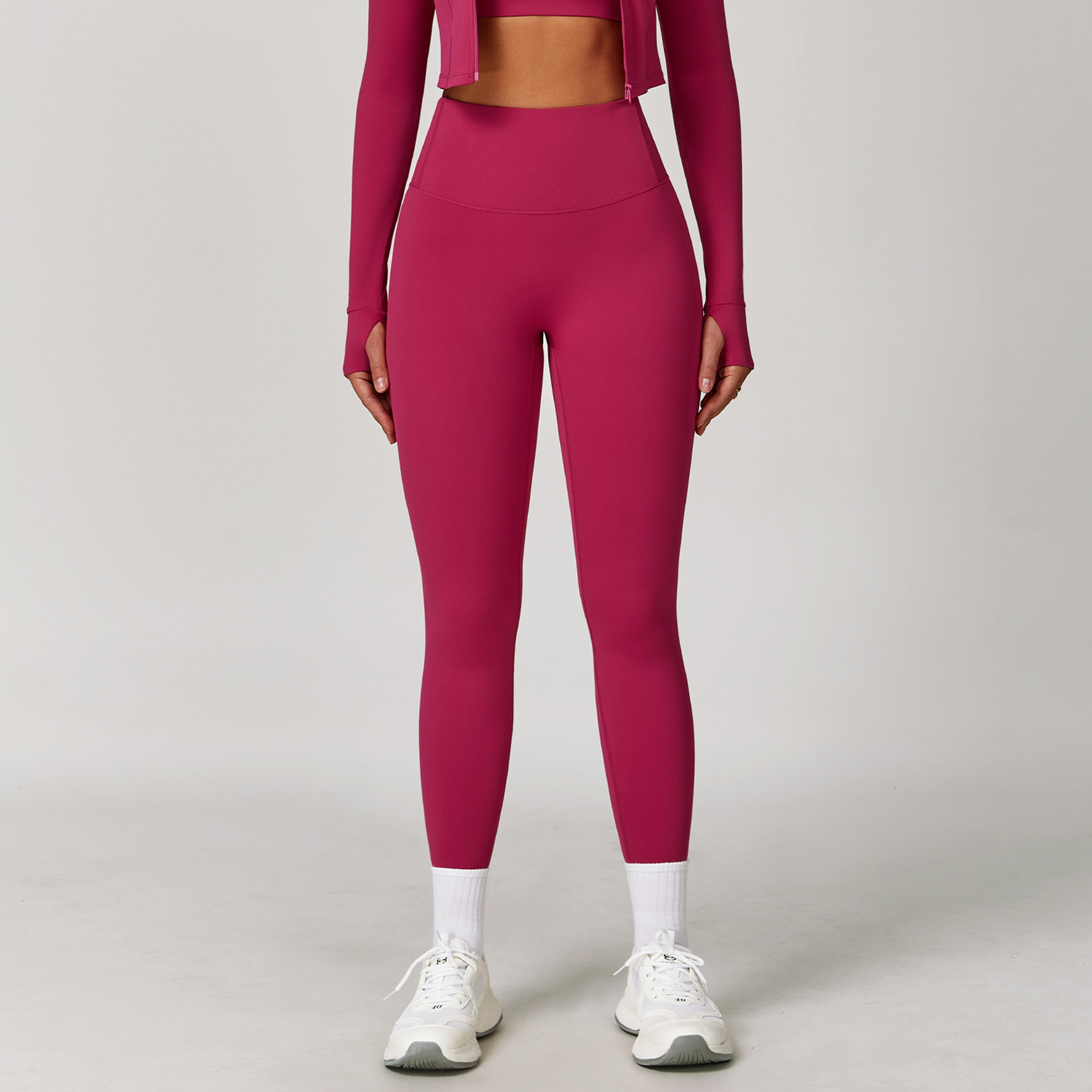 Womens High Waisted Butt Lifting Leggings with Tummy Control for Yoga and Gym – view 12