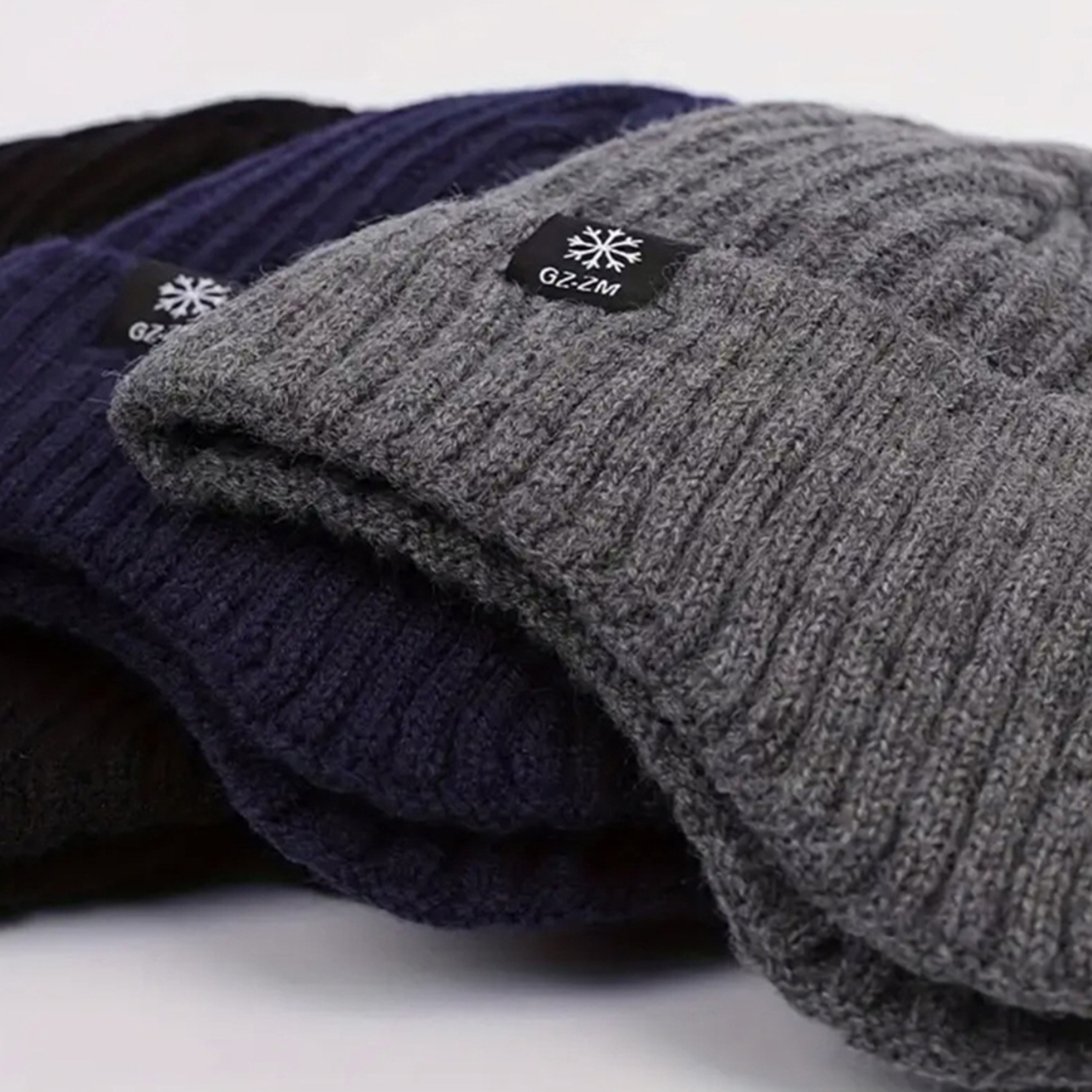 Winter Knit Beanie Hat with Ear Protection for Men and Women – view 6