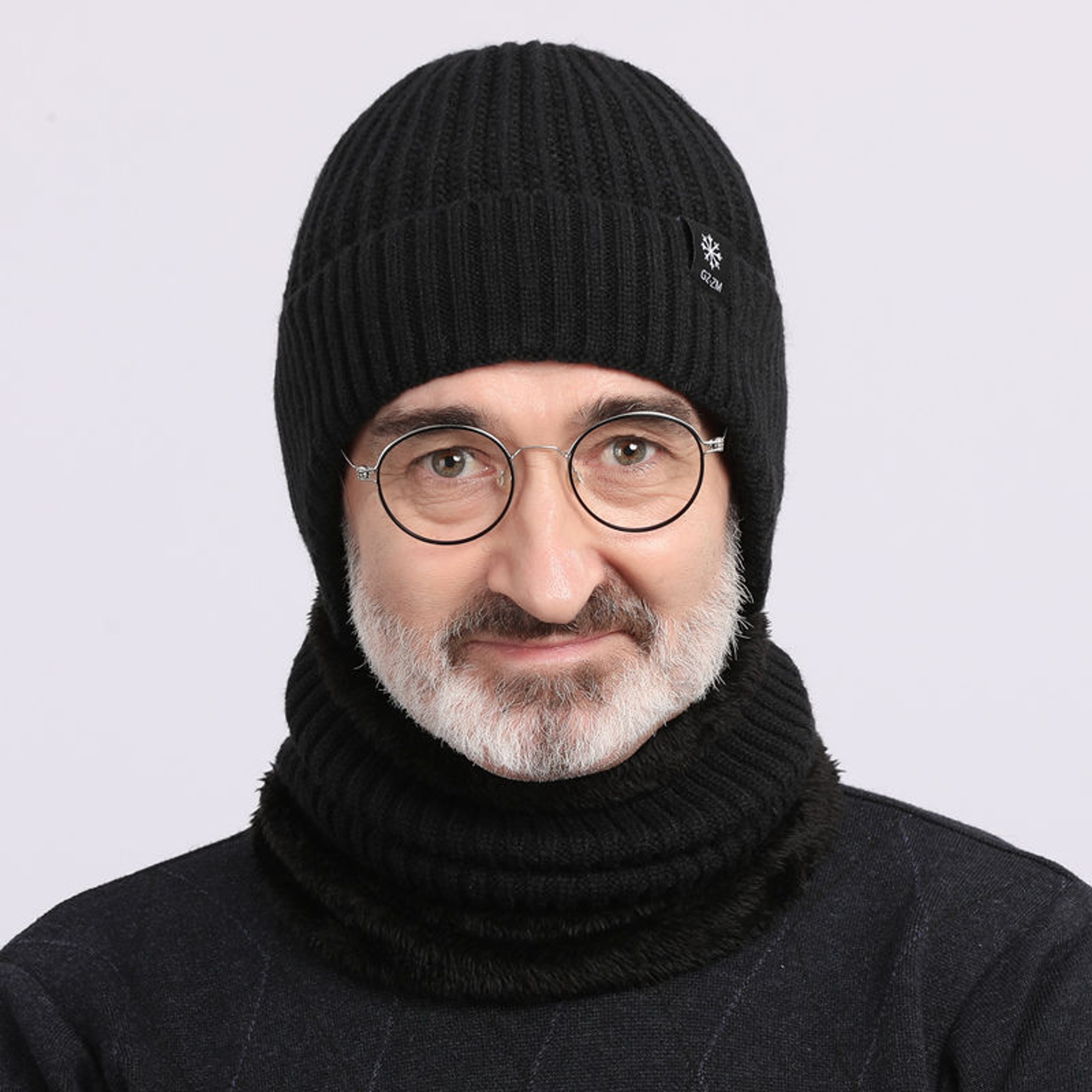 Winter Knit Beanie Hat with Ear Protection for Men and Women – view 3