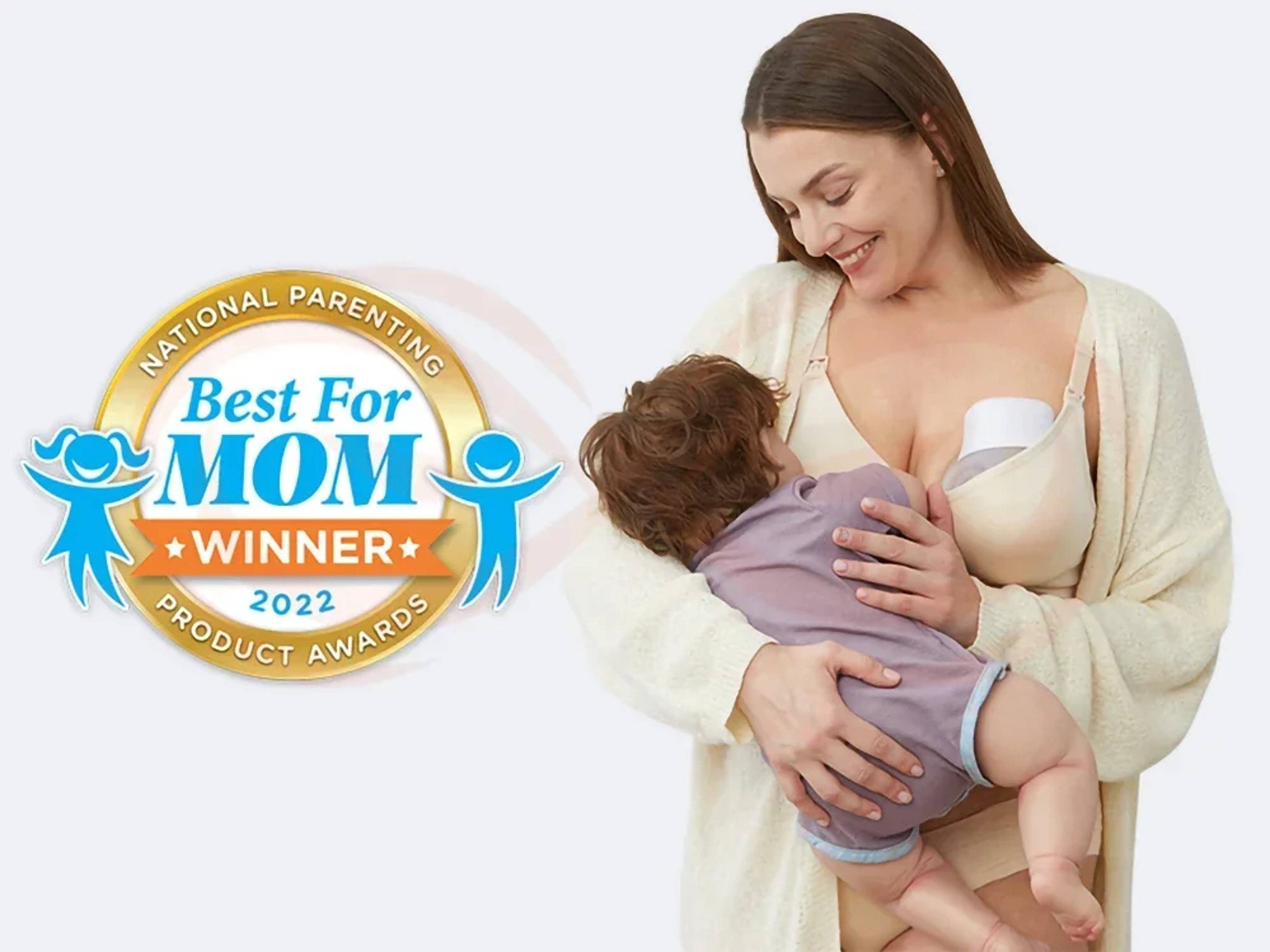 Seamless Nursing Bra Wirefree Maternity Bralette for Breastfeeding – view 1