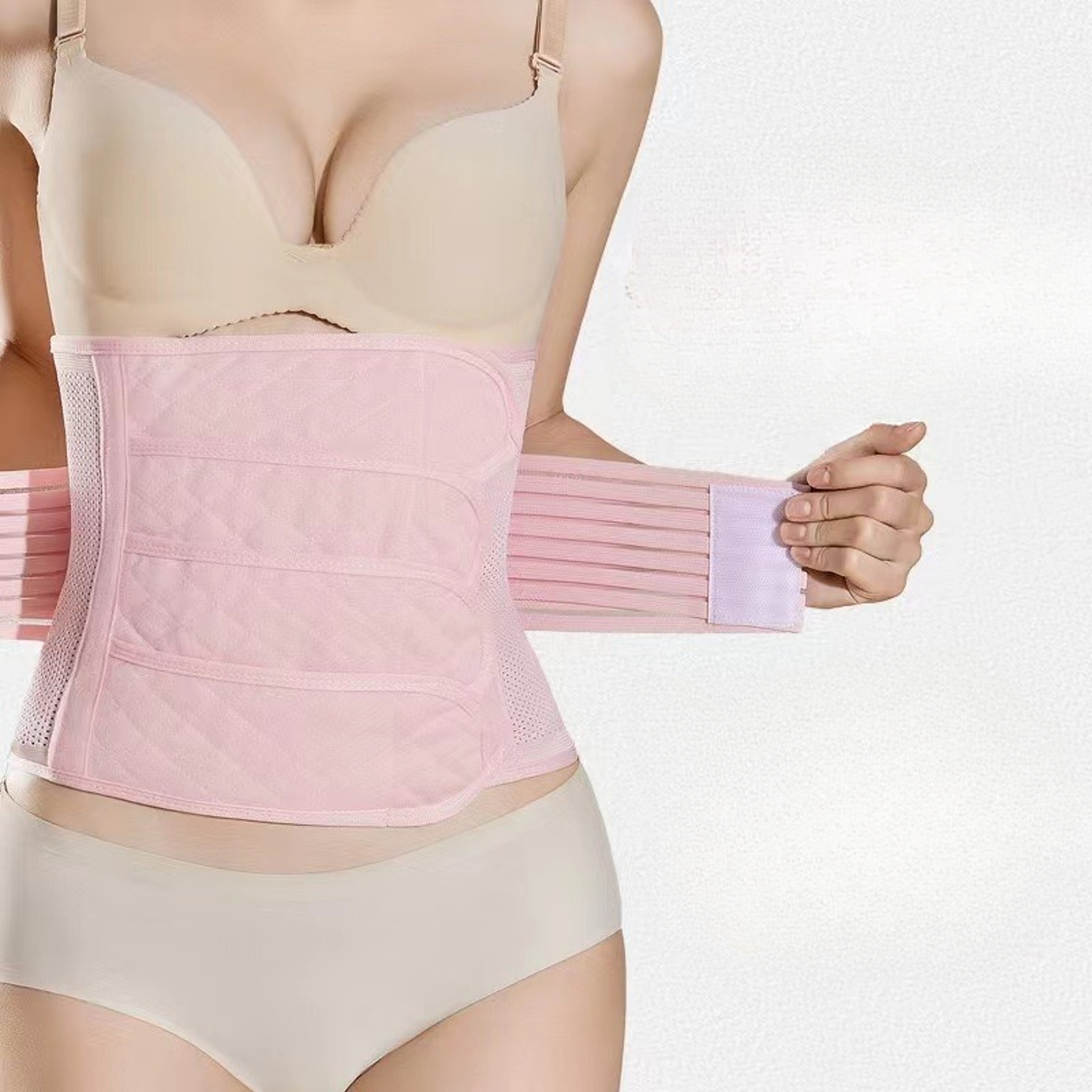 Postpartum Abdominal Support Belt With High Elasticity And Breathable Cotton 3