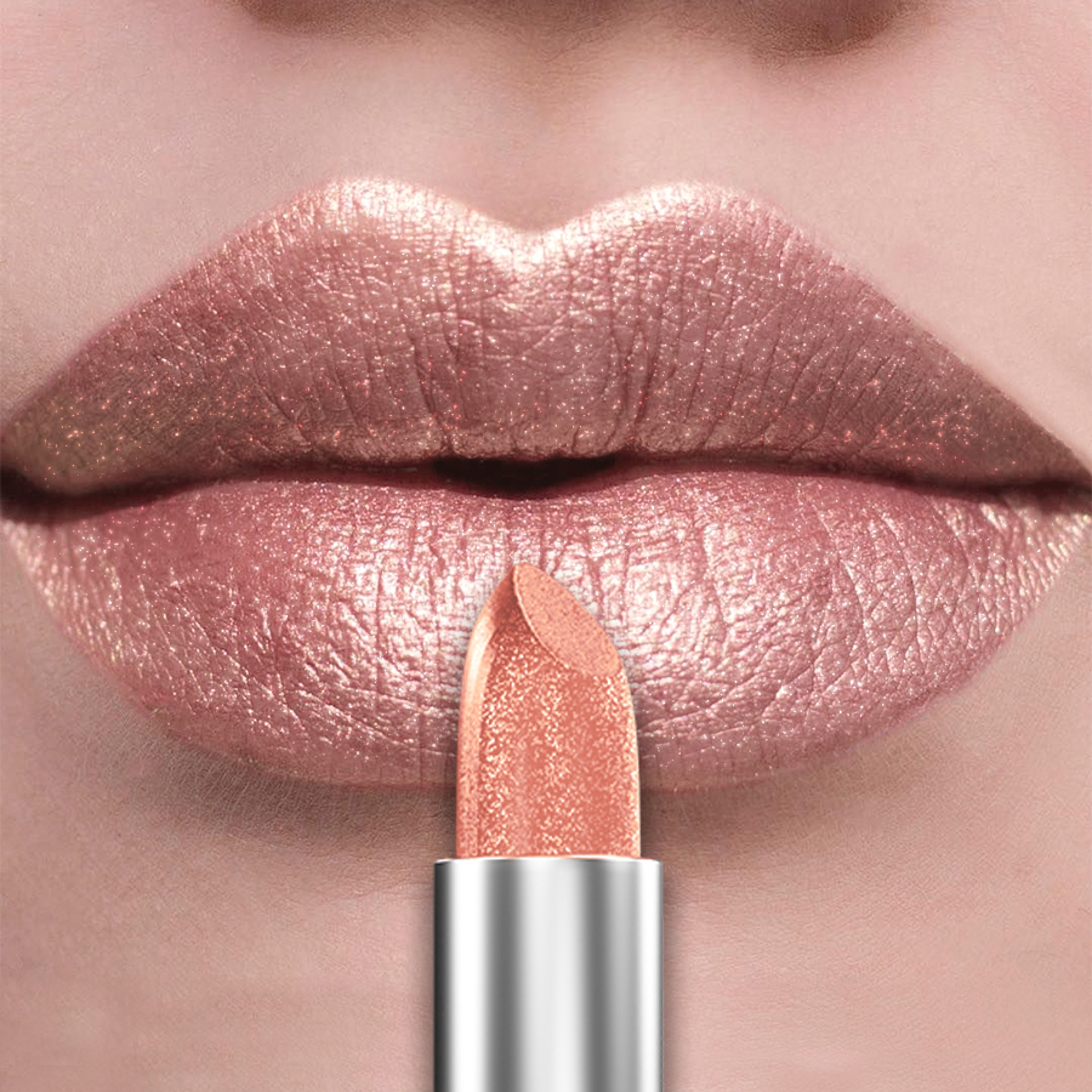Bold  Intense Glitter Shiny Metallic Lipstick Pearlescent Lip Tint Long Lasting Matte Lip Makeups 22