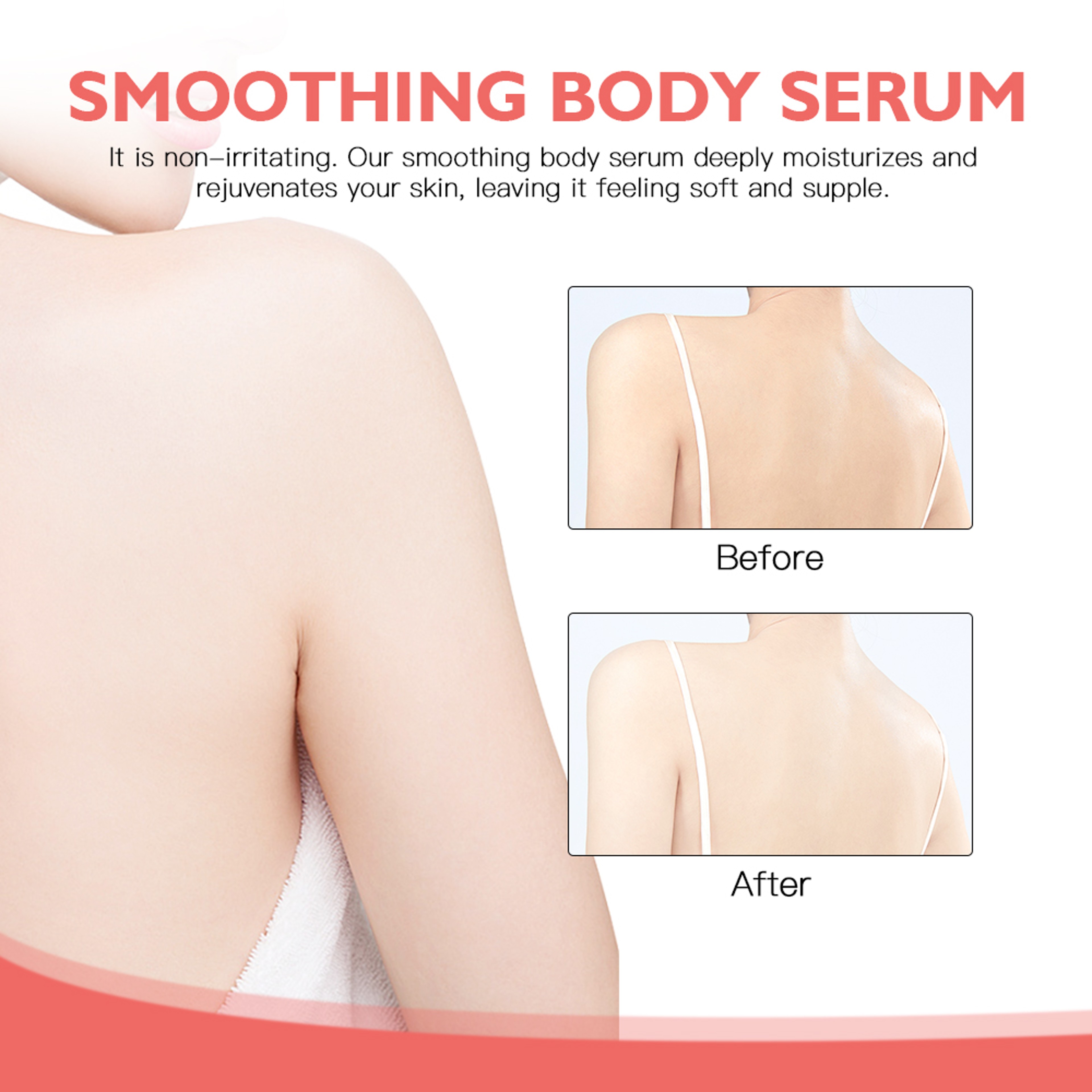 Glossy Body Serum for Wrinkles Smoothing, Hydrating Nourishing Repair, Body Serum Hyaluronic Acid, Skin Booster – view 2