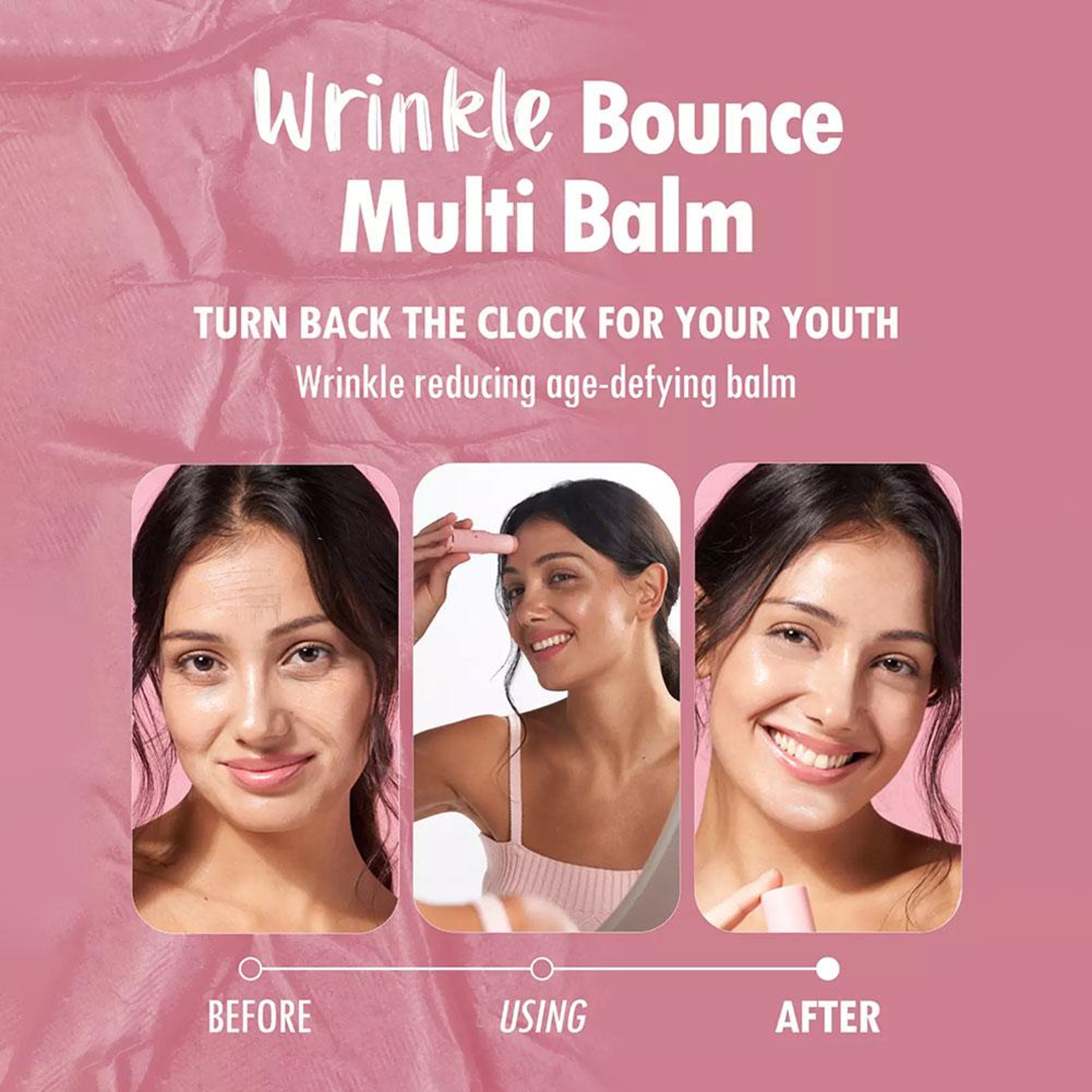Wrinkle Bounce Moisturizing Multi Balm Hydrating Stick for Face Daily, Lip Eye Neck Cream, Face Moisturizer – view 5