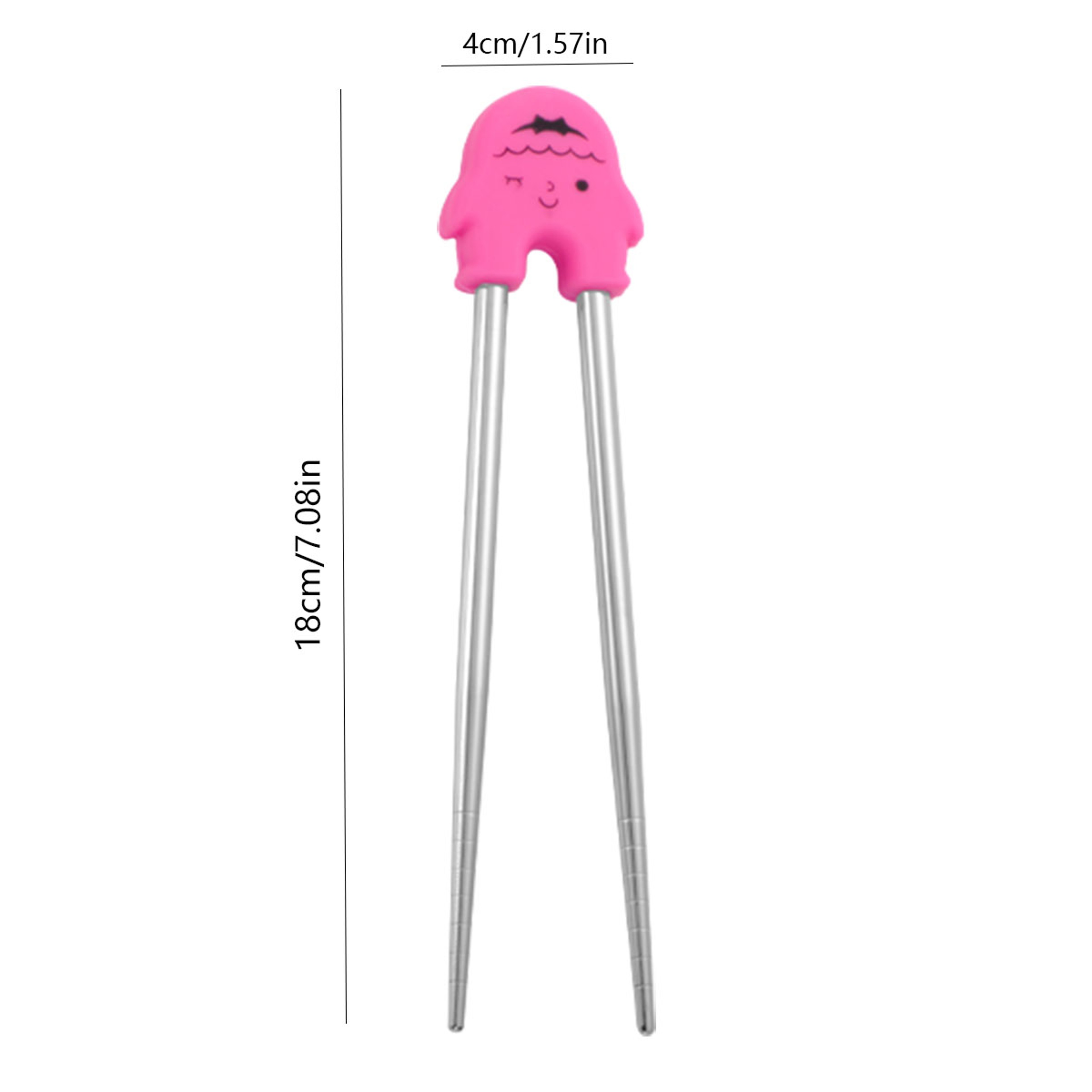 Cartoon Practice Chopsticks for Children, Special Dining Chopsticks, Beginners Training, Removable and Recyclable, Fun – view 8