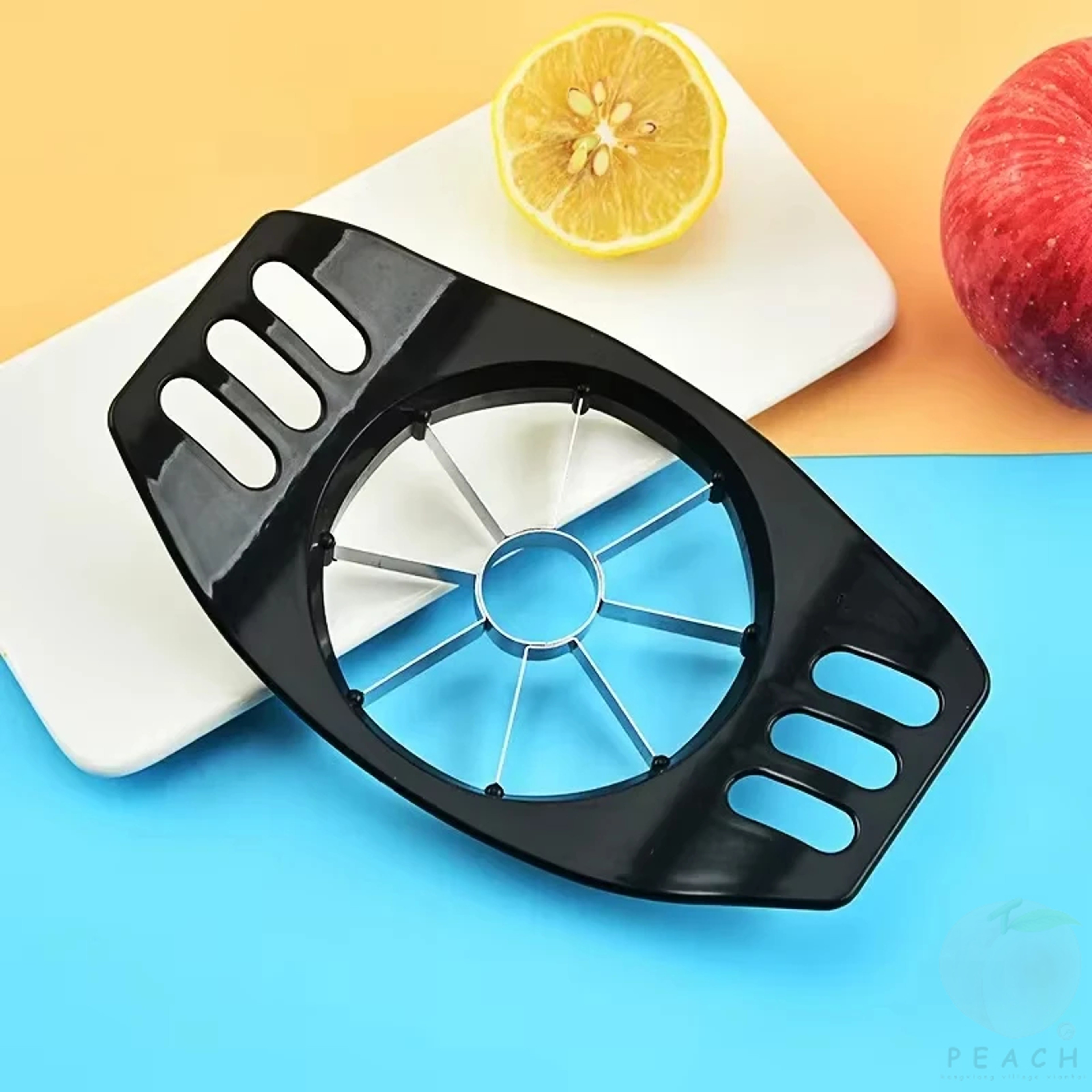 Stainless Steel Apple-Cutter, Slice Apples in Seconds, Stainless Steel Apple Cutter – view 4
