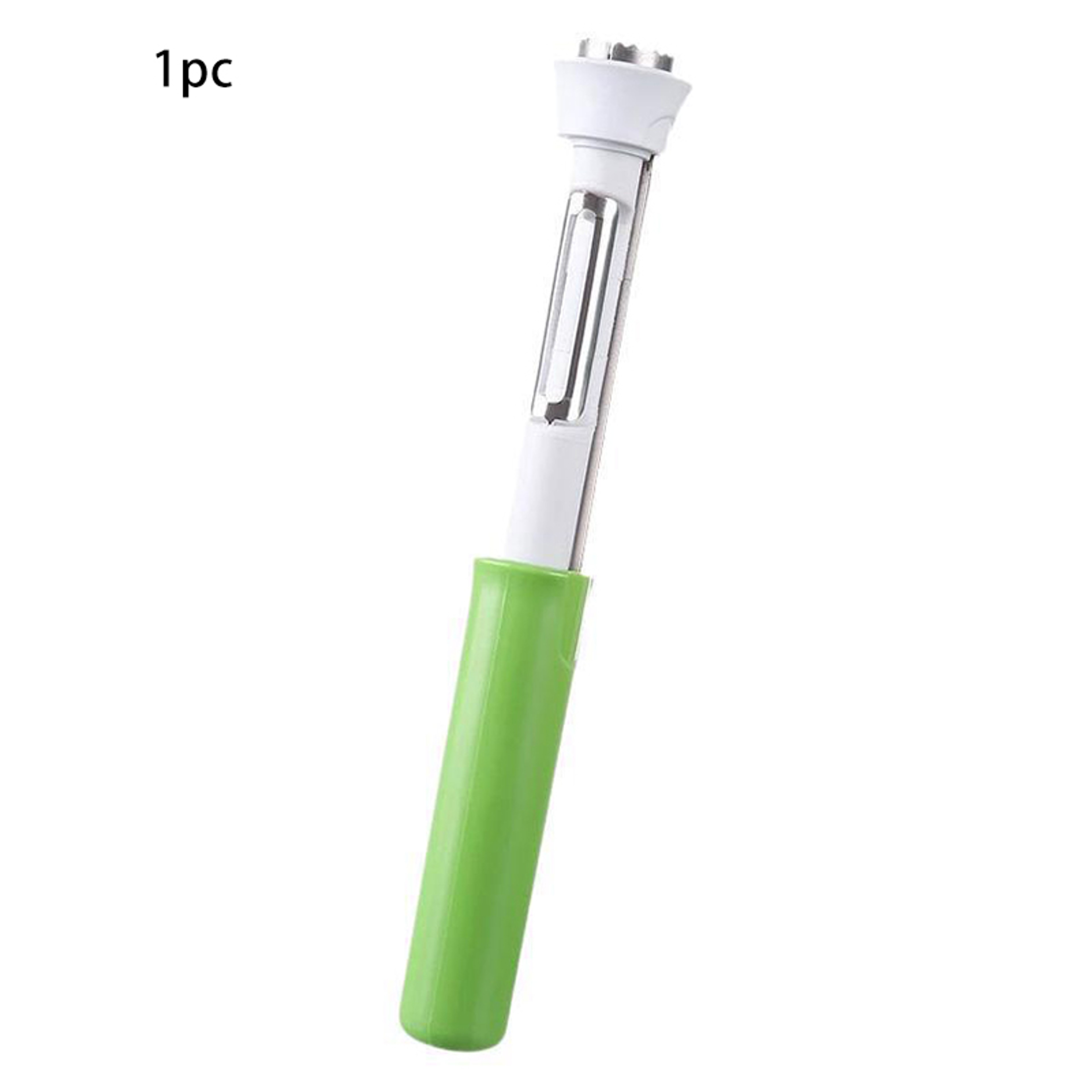 Stainless Steel Fruit Corer Adjustable Apple Core Remover Tool With Peeler Kitchen Gadget For Pears 3
