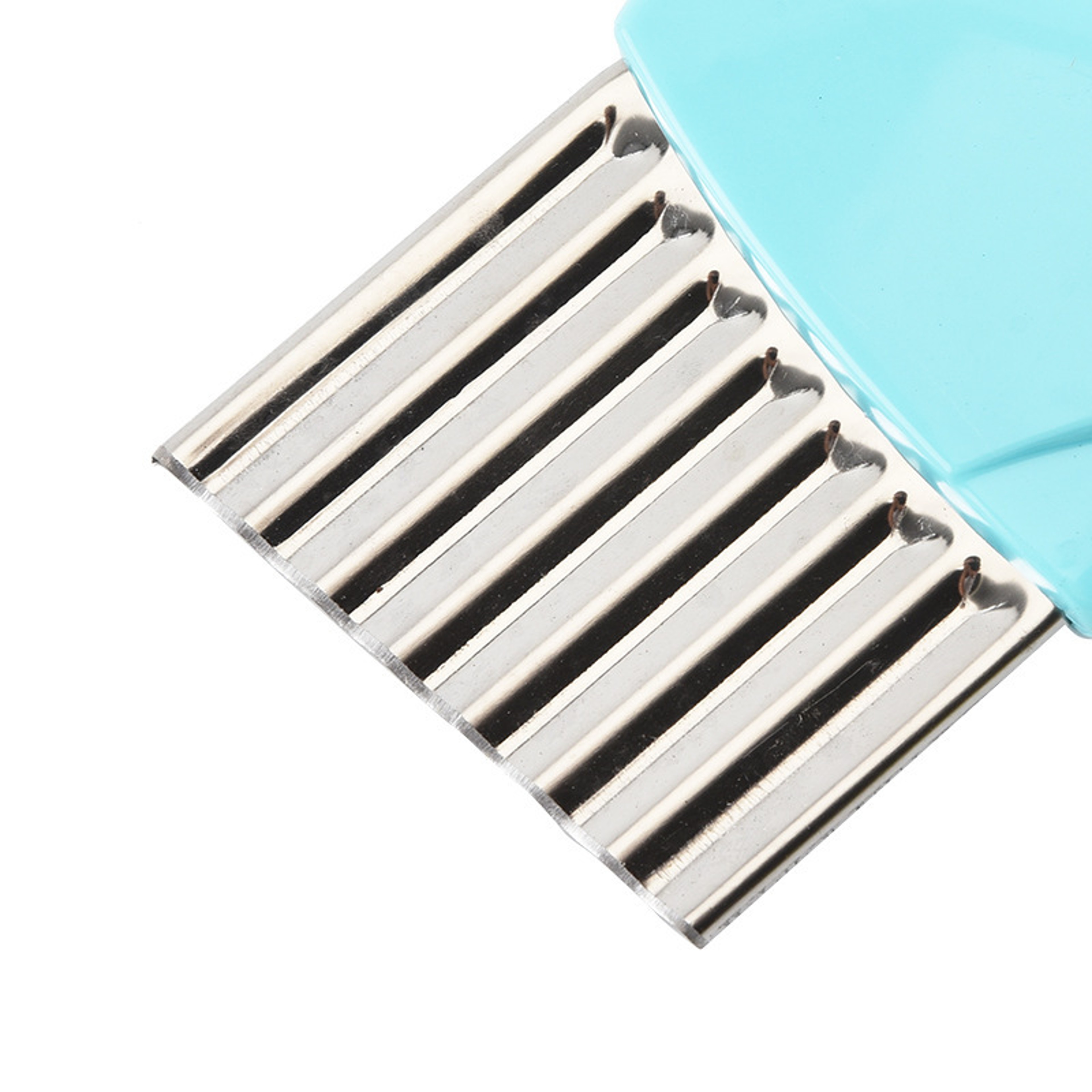 Stainless Steel Potato Cutter Wolf Tooth Potato Cutter Wavy Potato Knife French Fries Cutter For Pe 3