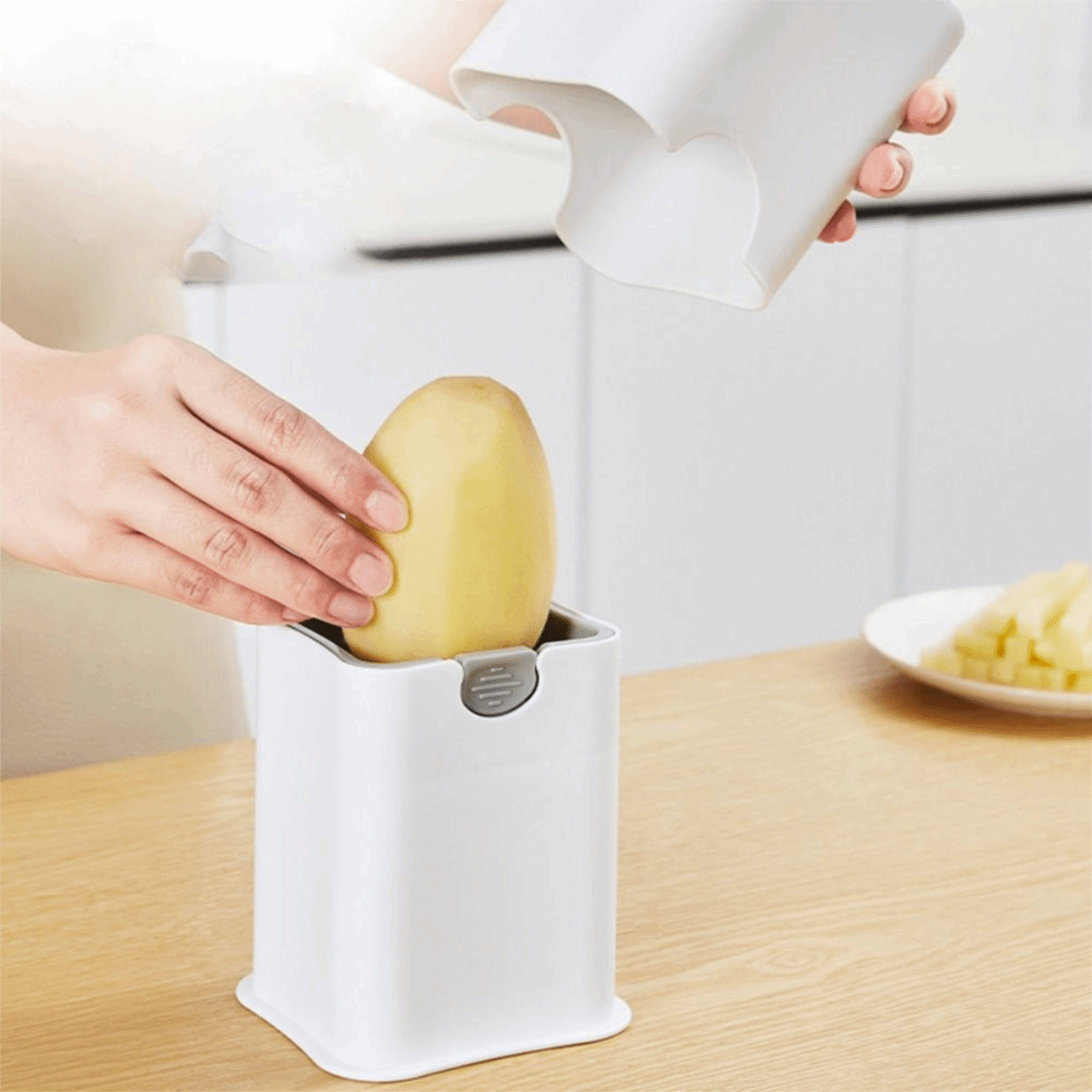 Effort Saving Manual French Fry Cutter & Potato Slicer Vegetable Chopper – view 5