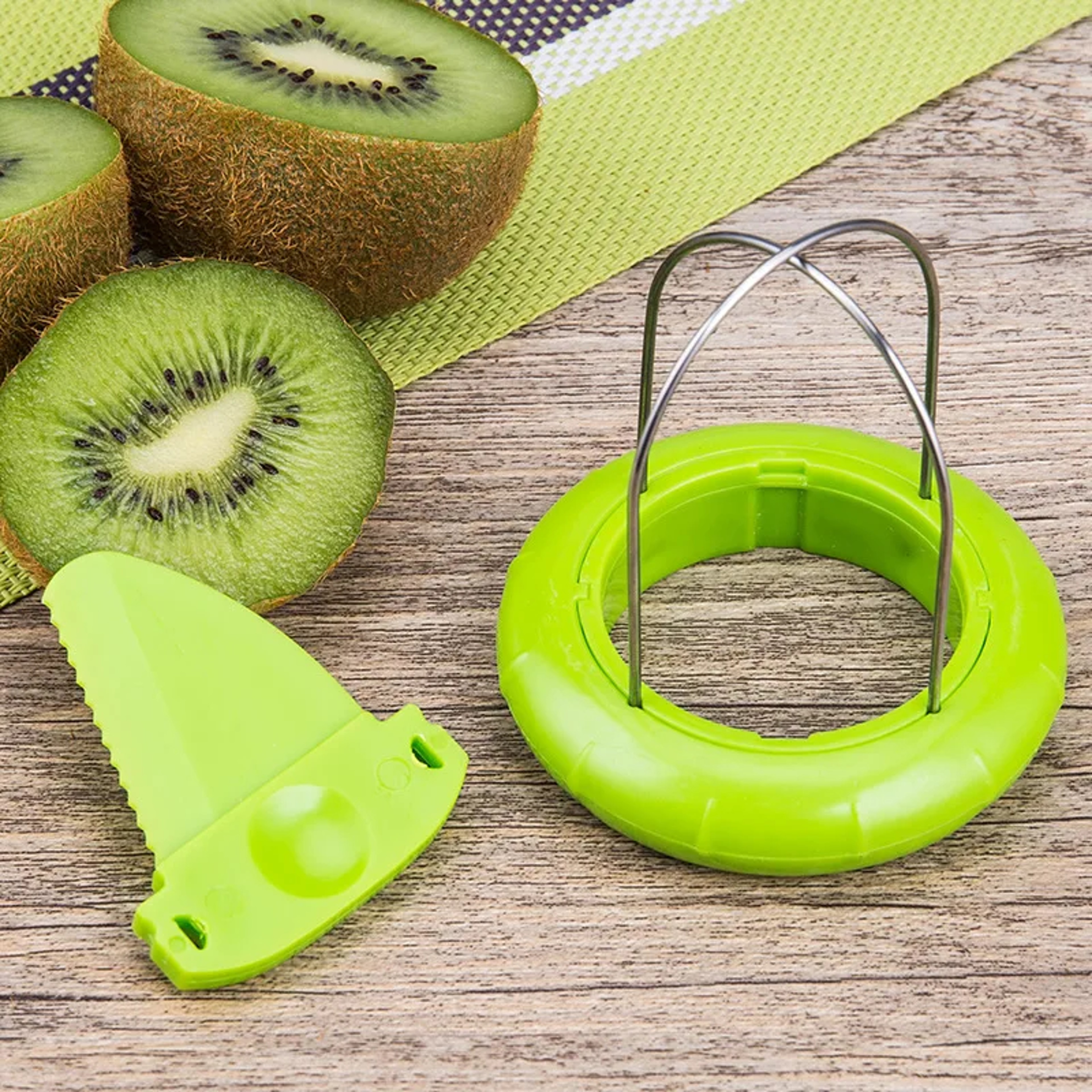 Kiwi Peeler & Fruit Cutter Tool for Quick, Mess Free Fruit Prep – view 6