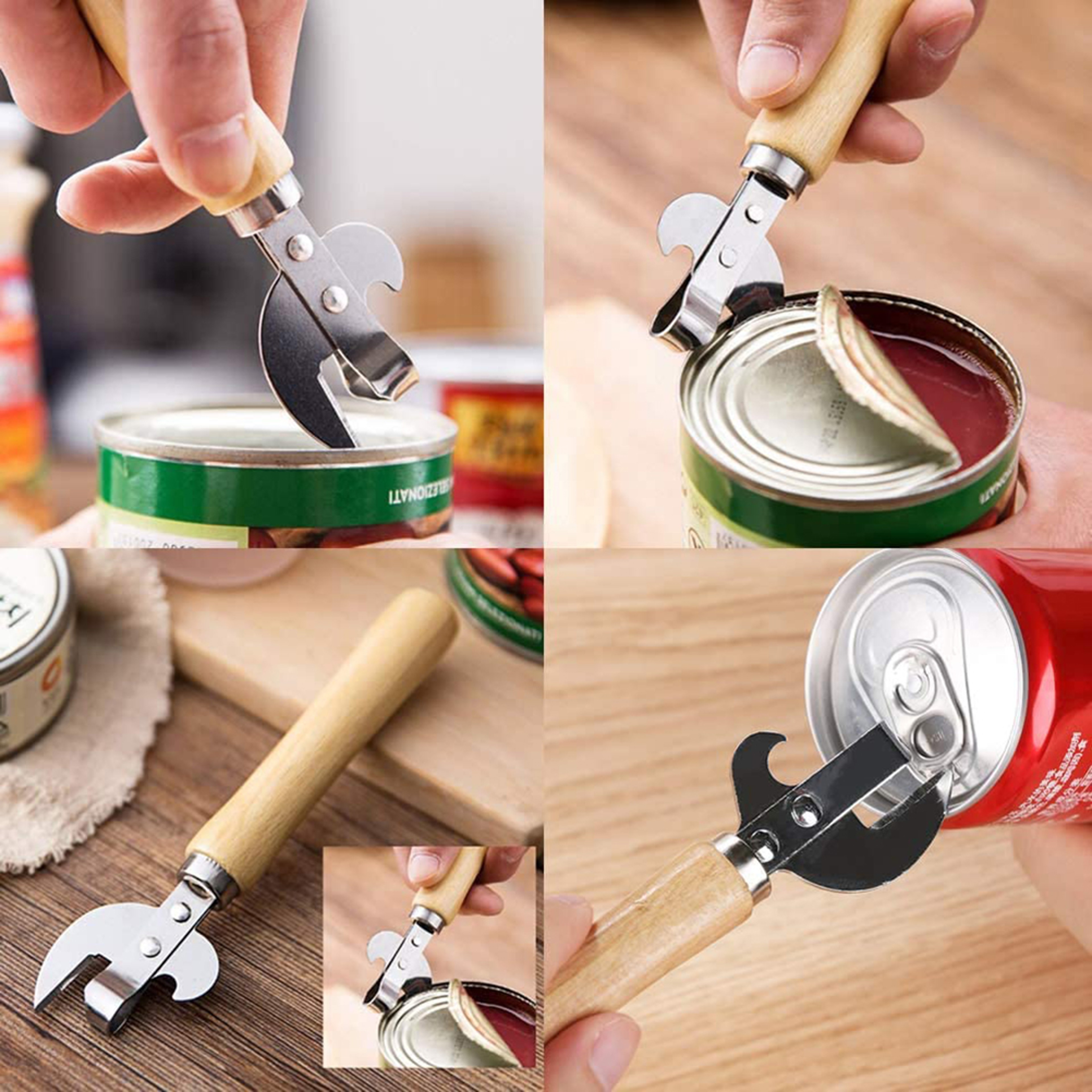 Stainless Steel Jar & Can Opener Tool – view 5