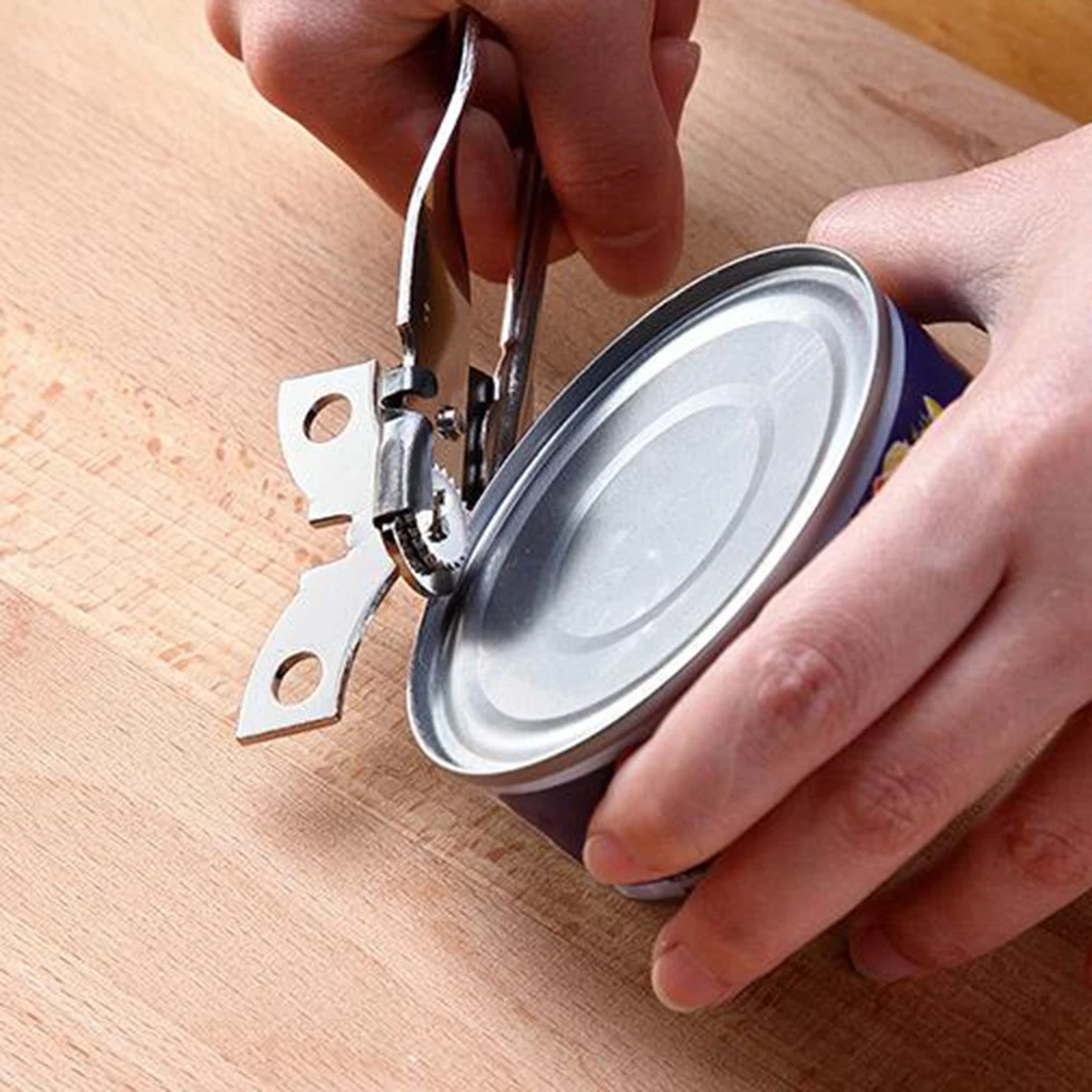 Premium Stainless Steel Multi Use Can & Bottle Opener Easy Turn Manual Kitchen Tool – view 3