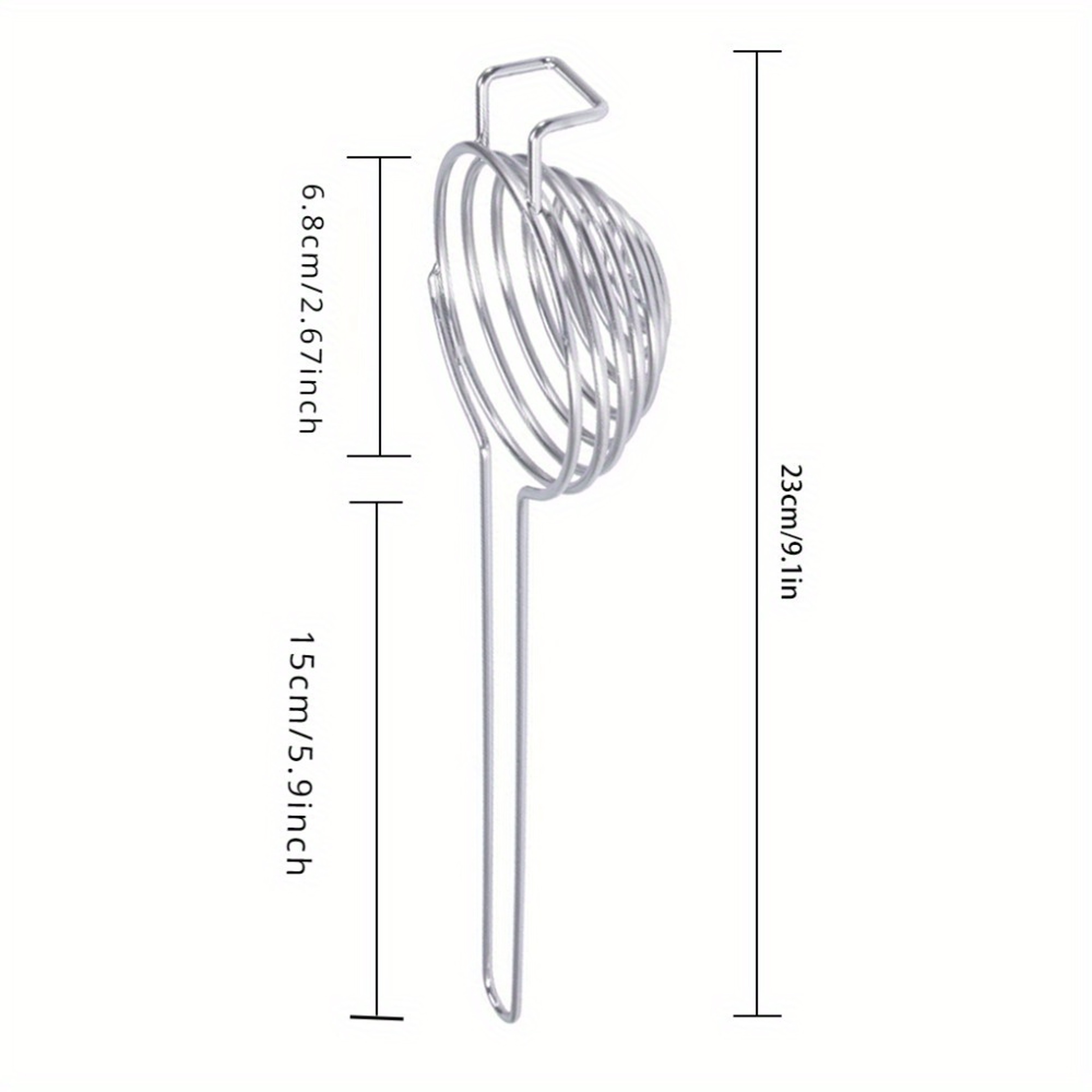 Precision Spiral Egg Separator Stainless Steel Egg Yolk & White Divider Tool – view 7
