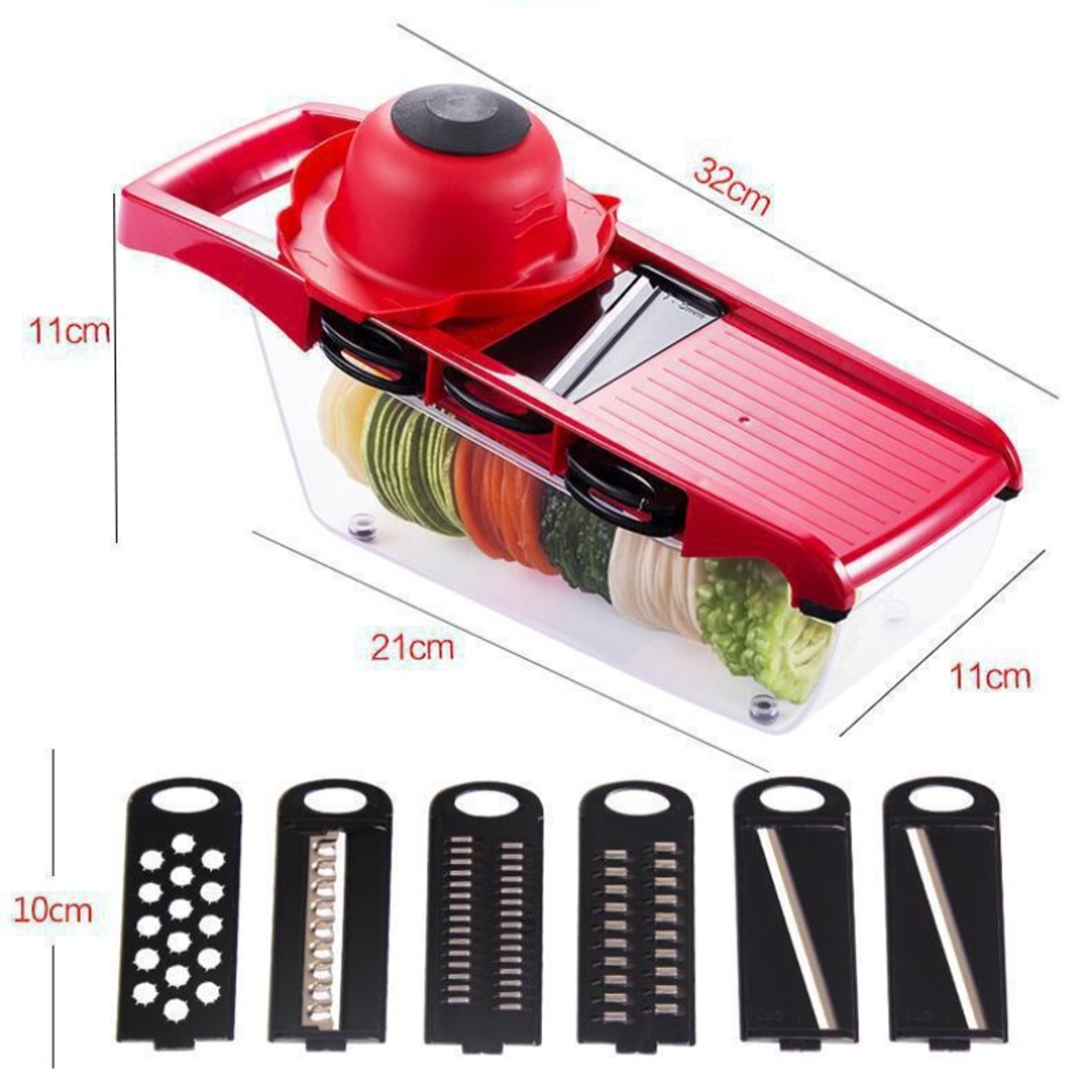 Pro Manual Vegetable Slicer & Vegetable Shredder for Fruits and Veggies – view 7