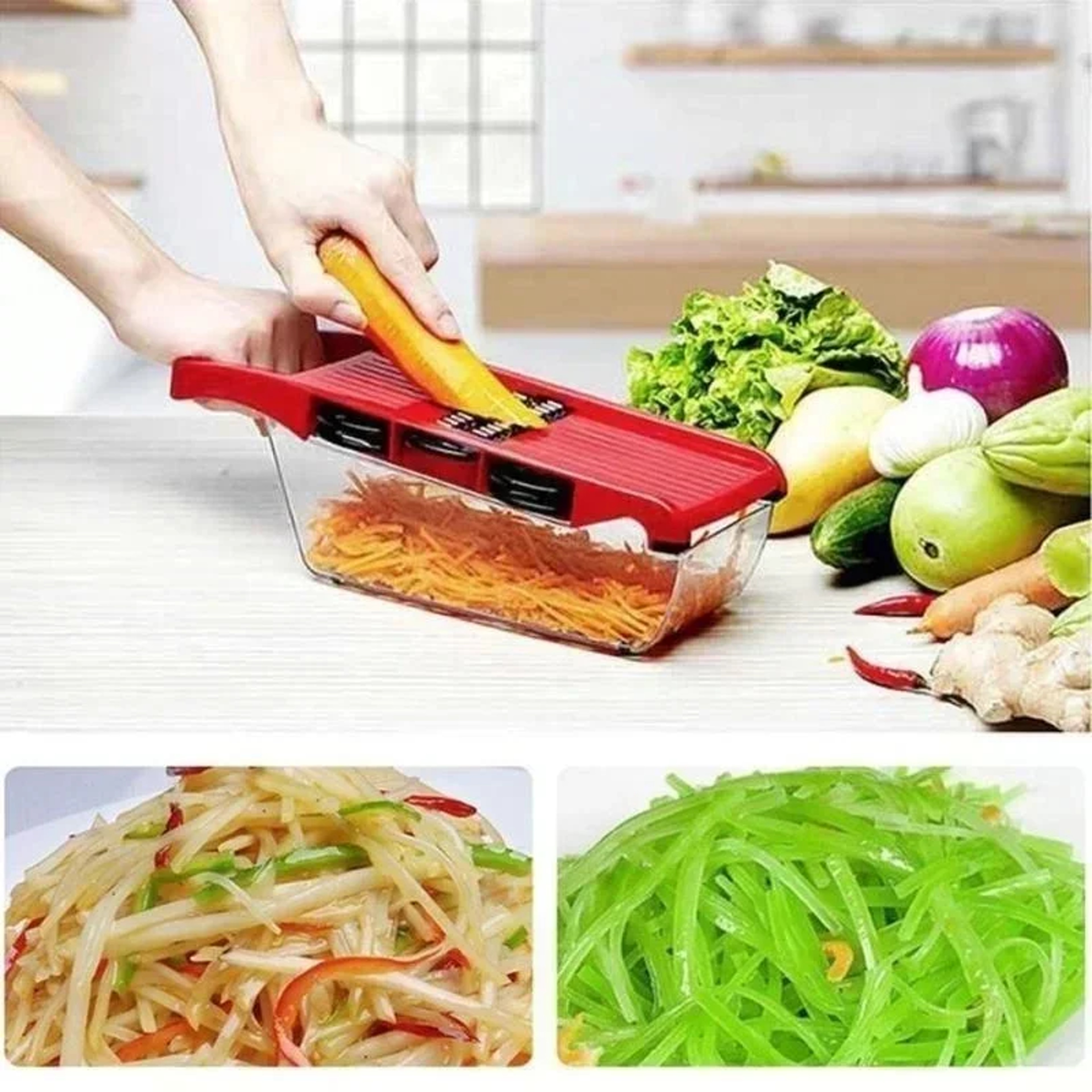 Pro Manual Vegetable Slicer & Vegetable Shredder for Fruits and Veggies – view 6
